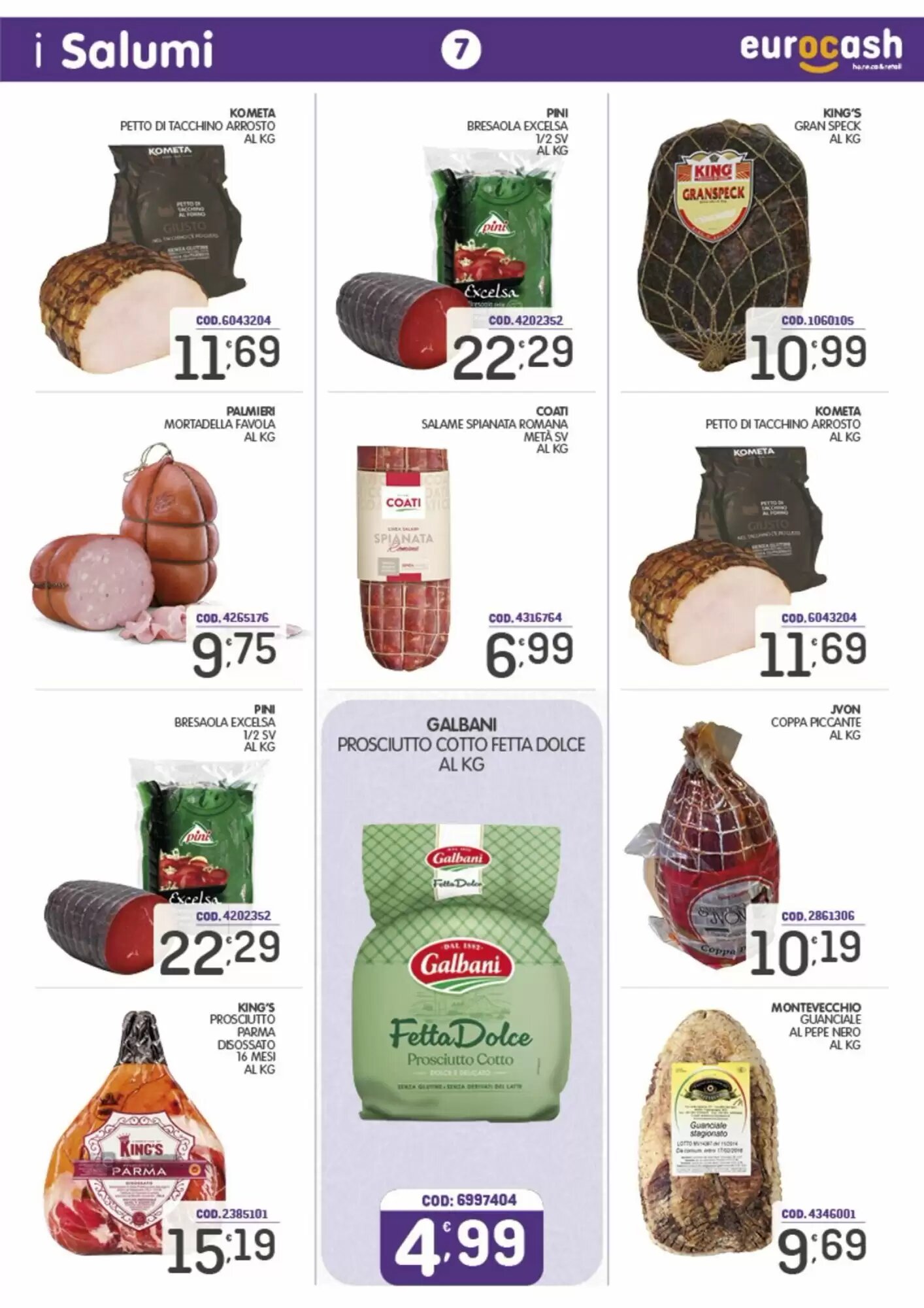 Volantino promozionale Eurocash  valide dal 31/08/2026 - Pagina 7.