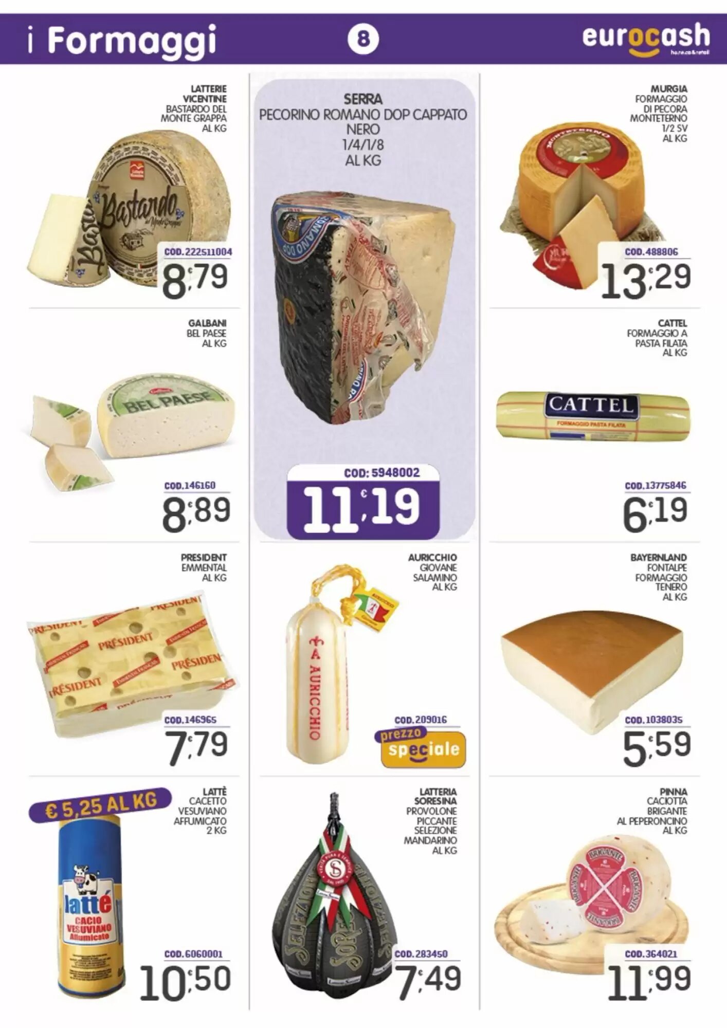 Volantino promozionale Eurocash  valide dal 31/08/2026 - Pagina 8.