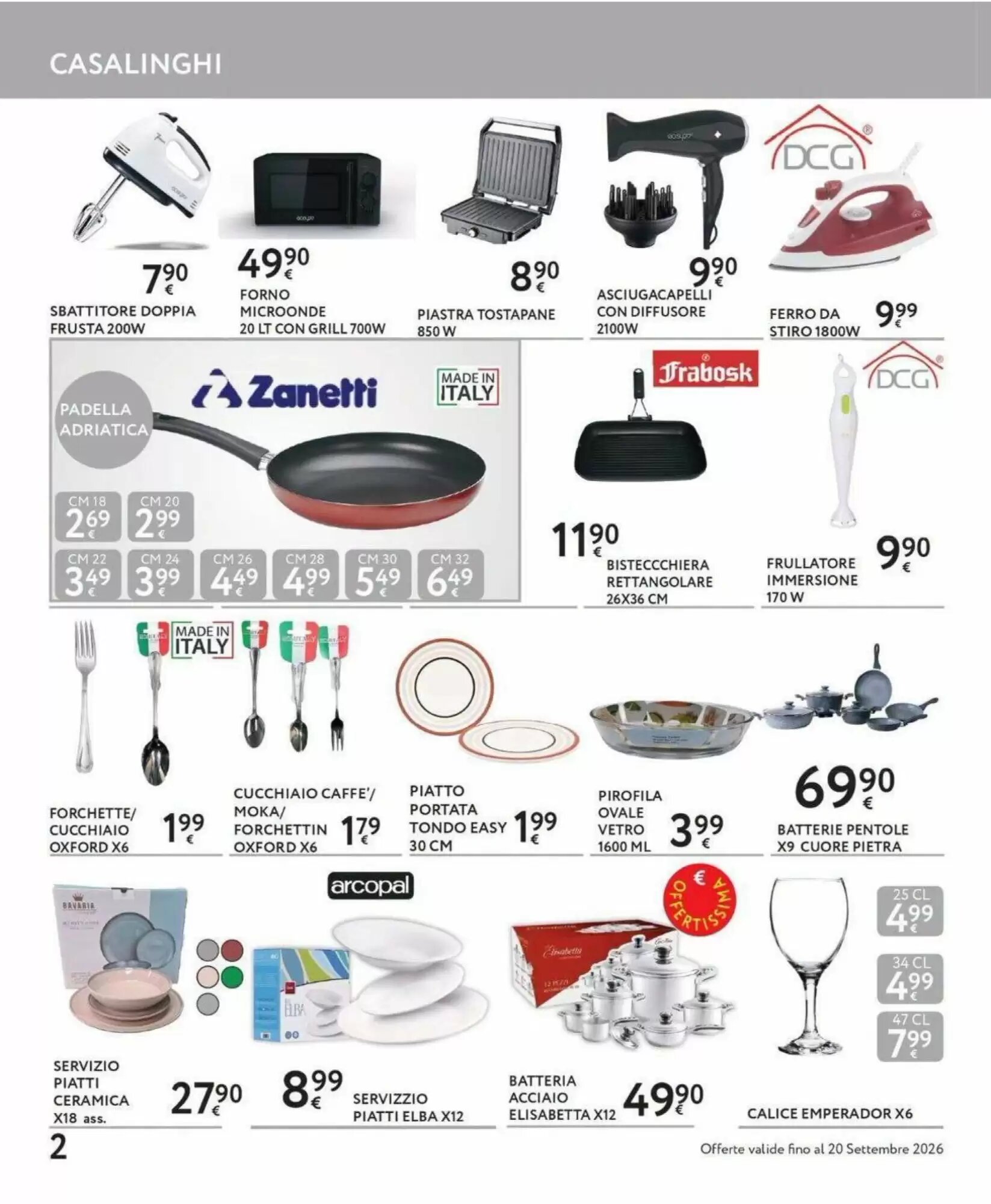 Volantino promozionale Le Mille  valide dal 31/08/2026 - Pagina 2.