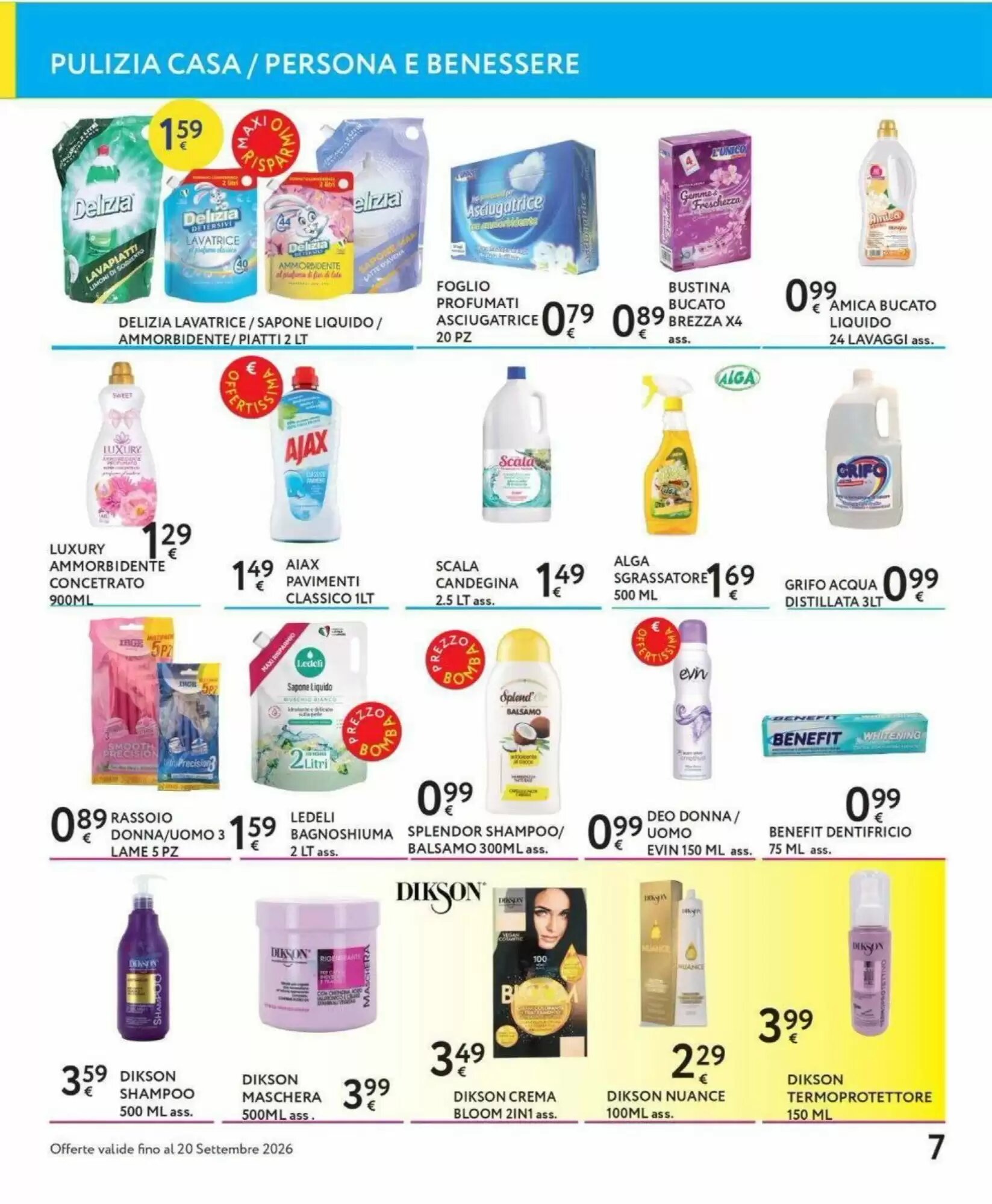 Volantino promozionale Le Mille  valide dal 31/08/2026 - Pagina 7.