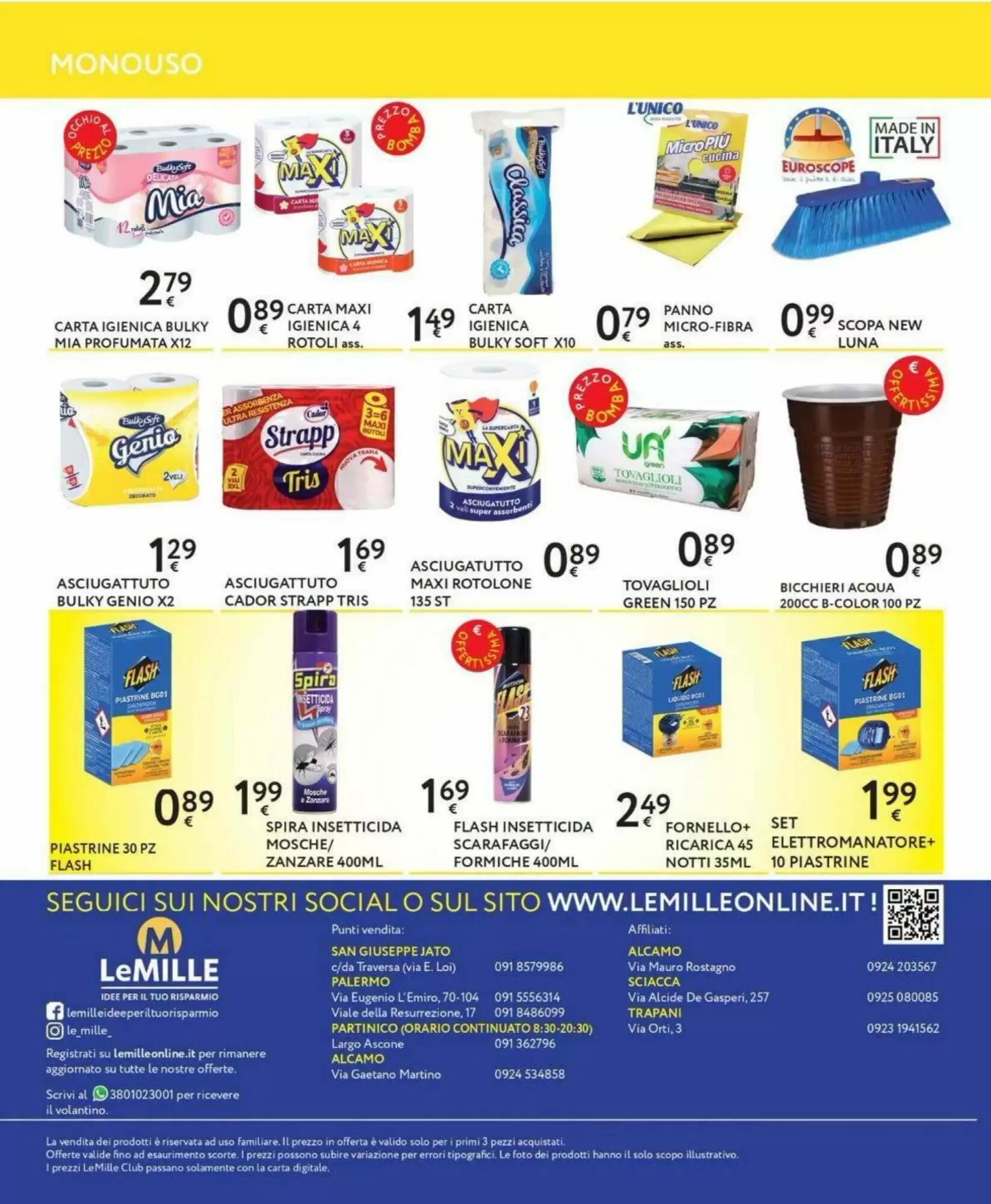 Volantino promozionale Le Mille  valide dal 31/08/2026 - Pagina 8.