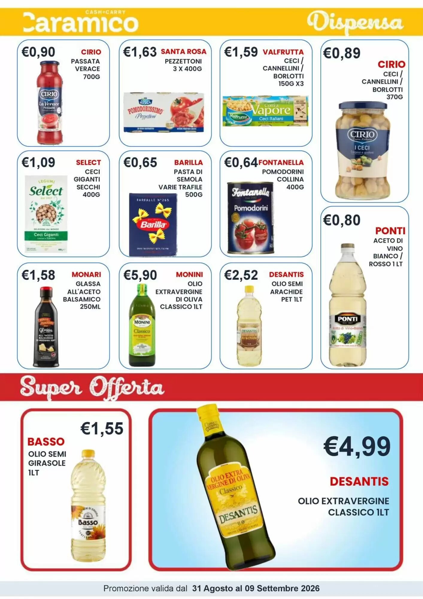 Volantino promozionale Caramico  valide dal 31/08/2026 - Pagina 17.