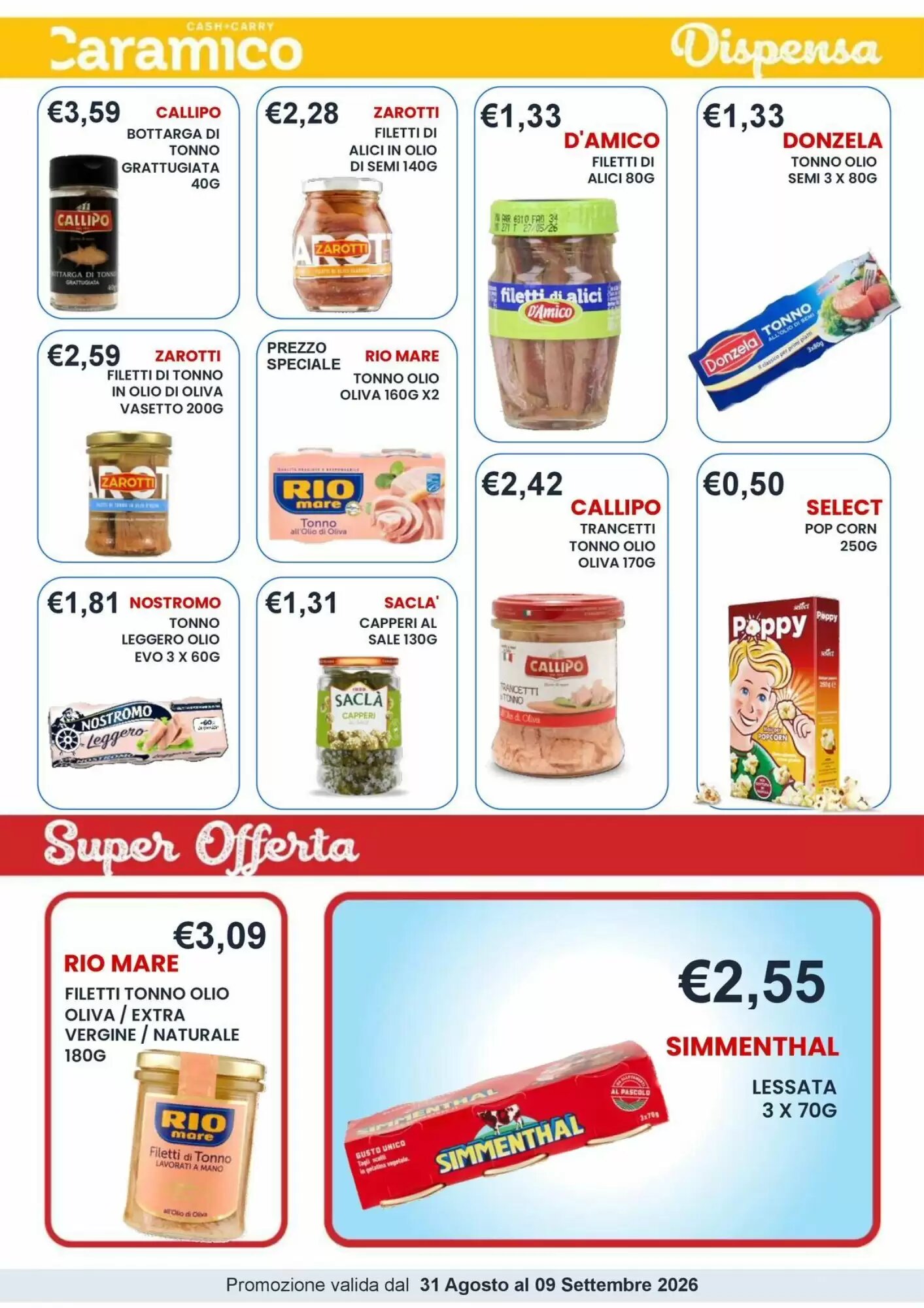 Volantino promozionale Caramico  valide dal 31/08/2026 - Pagina 19.