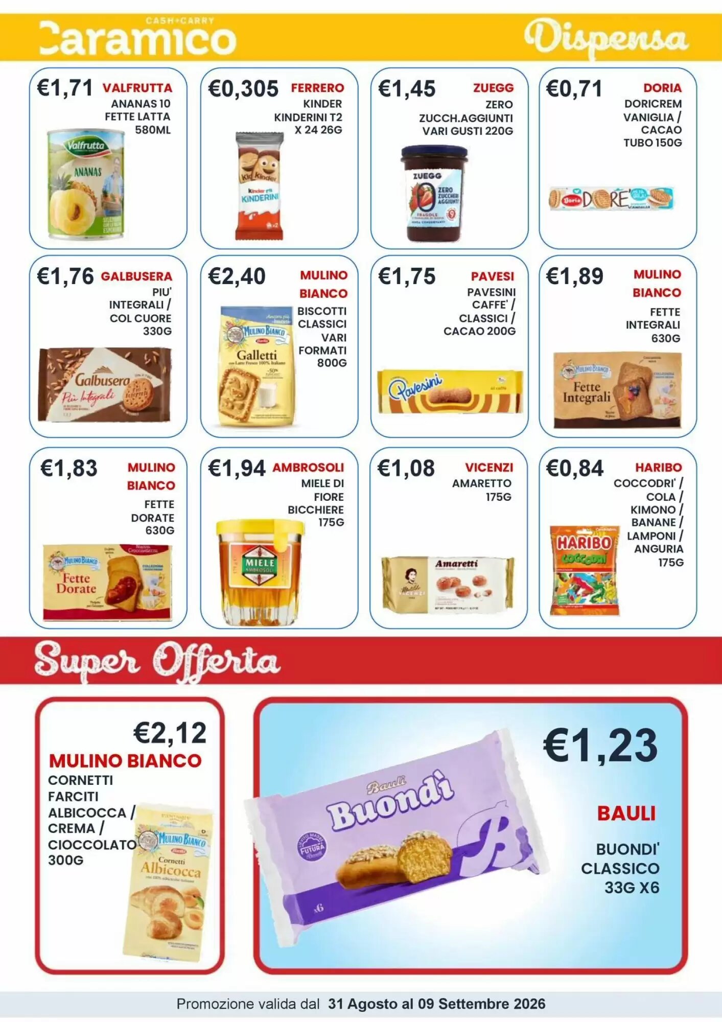 Volantino promozionale Caramico  valide dal 31/08/2026 - Pagina 21.