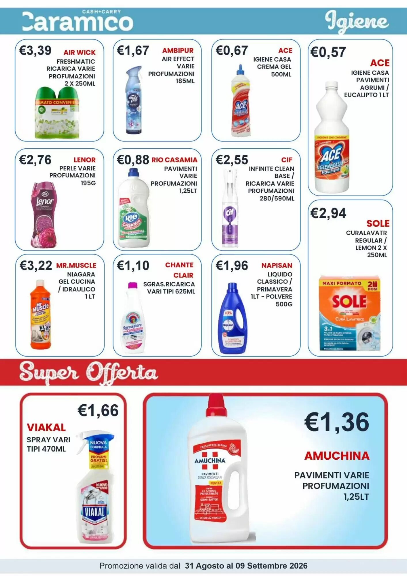 Volantino promozionale Caramico  valide dal 31/08/2026 - Pagina 31.