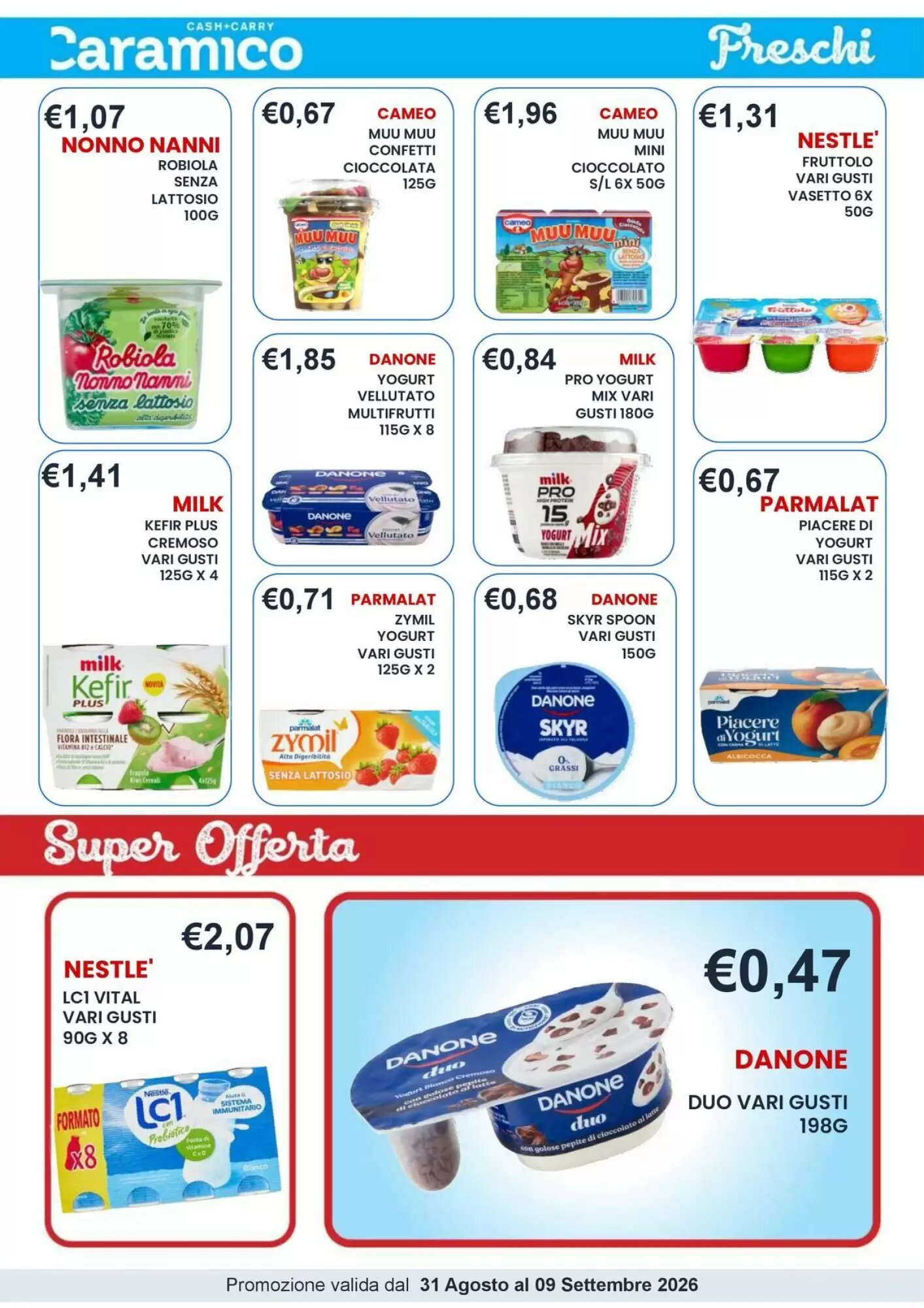 Volantino promozionale Caramico  valide dal 31/08/2026 - Pagina 7.