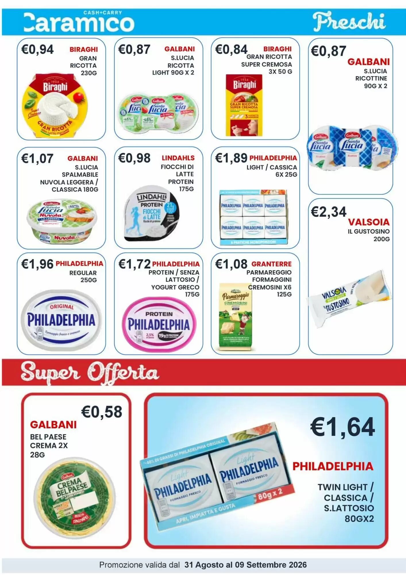 Volantino promozionale Caramico  valide dal 31/08/2026 - Pagina 9.