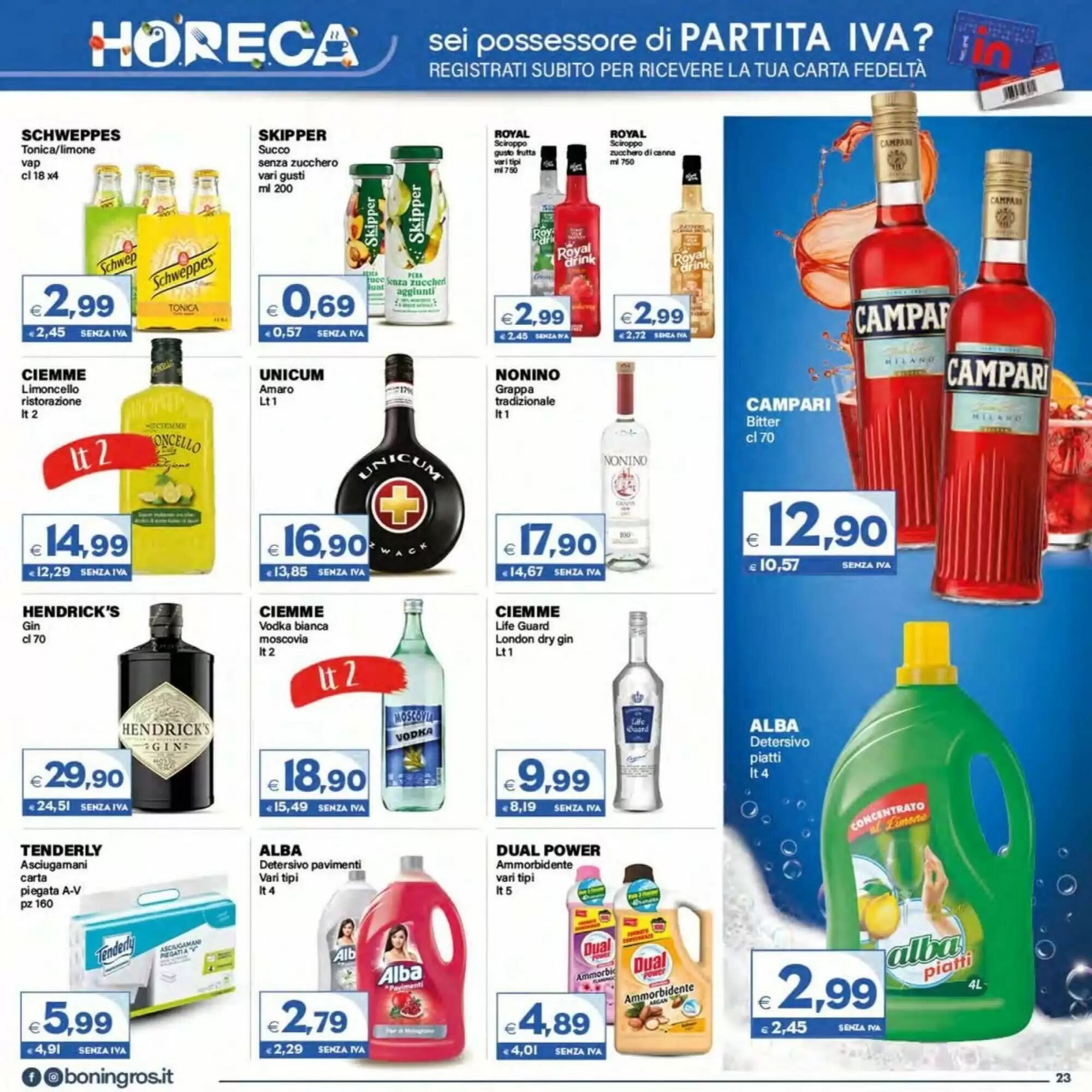 Volantino promozionale Boningros Cash and Carry  valide dal 31/08/2026 - Pagina 23.