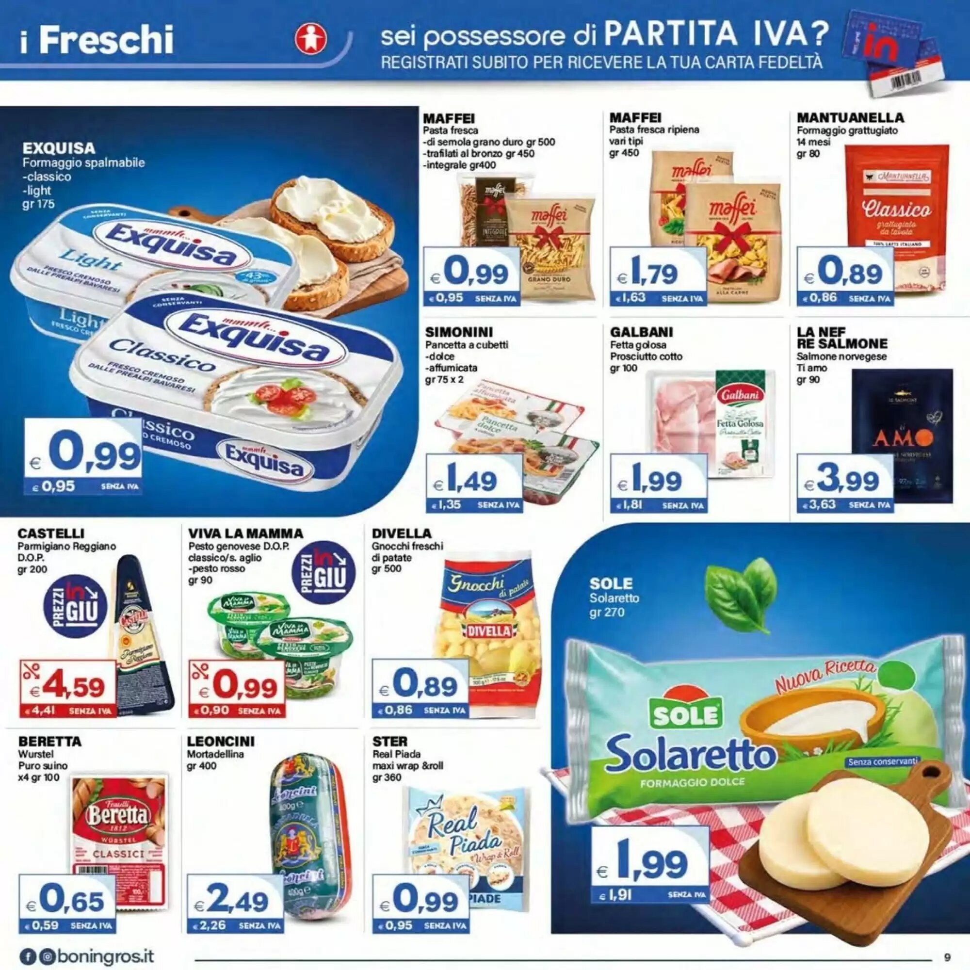 Volantino promozionale Boningros Cash and Carry  valide dal 31/08/2026 - Pagina 9.