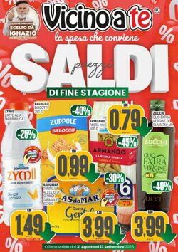 Volantino promozionale Vicino a te supermercati  valide dal 31/08/2026