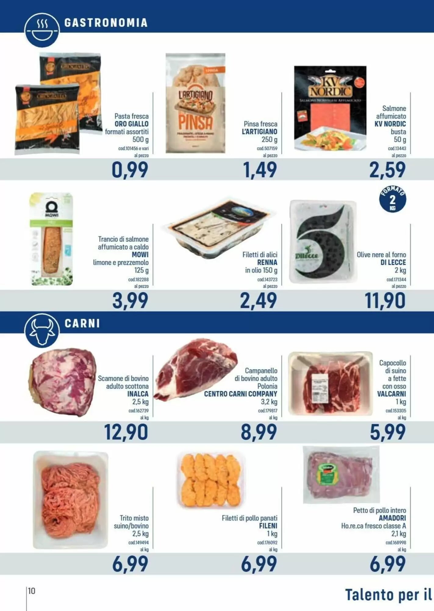 Volantino promozionale Talento Professional Store  valide dal 31/08/2026 - Pagina 10.