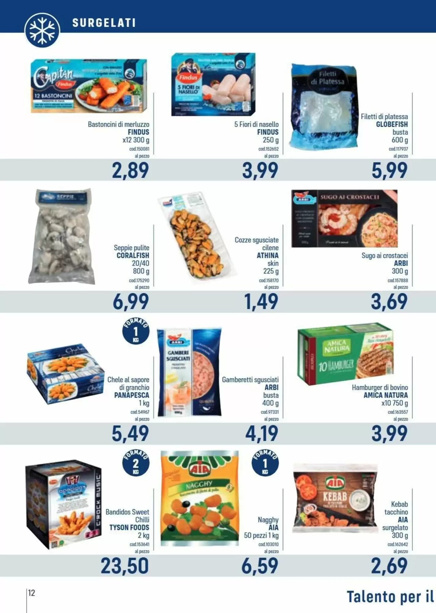 Volantino promozionale Talento Professional Store  valide dal 31/08/2026 - Pagina 12.