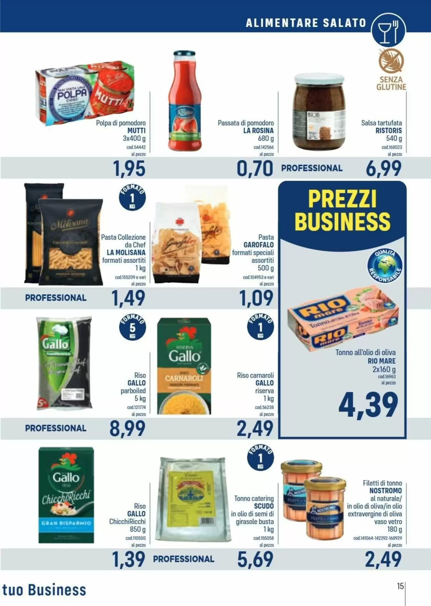 Volantino promozionale Talento Professional Store  valide dal 31/08/2026 - Pagina 15.
