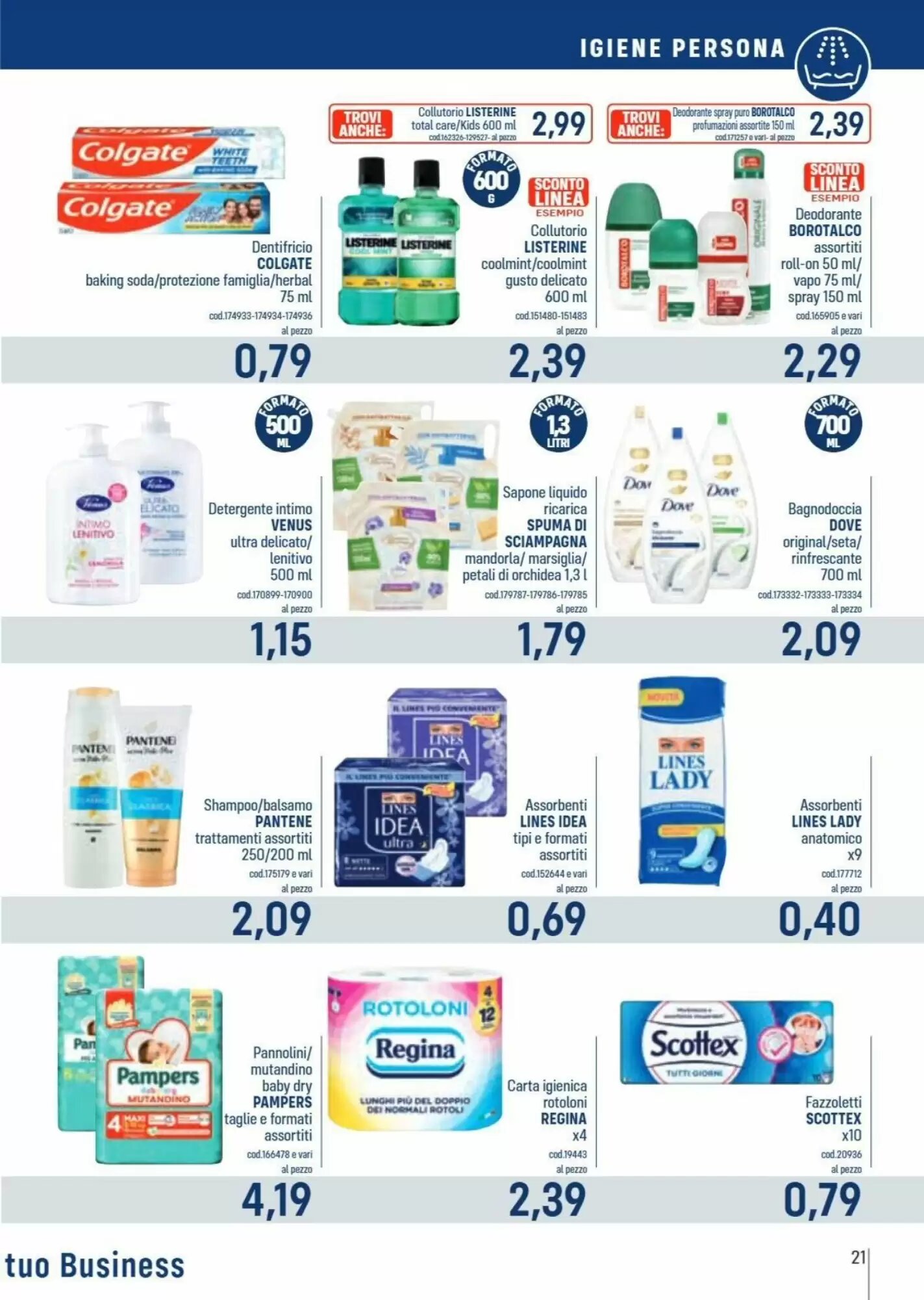 Volantino promozionale Talento Professional Store  valide dal 31/08/2026 - Pagina 21.
