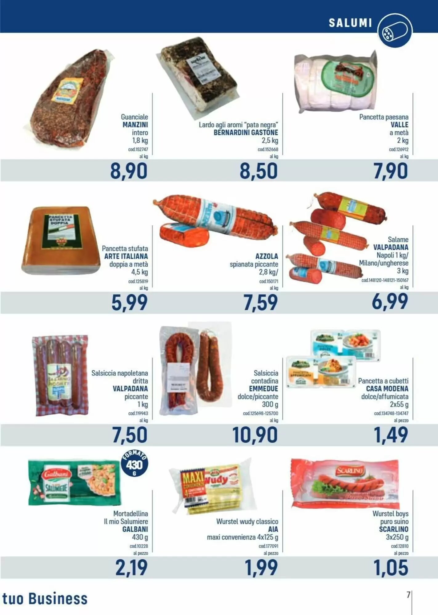 Volantino promozionale Talento Professional Store  valide dal 31/08/2026 - Pagina 7.