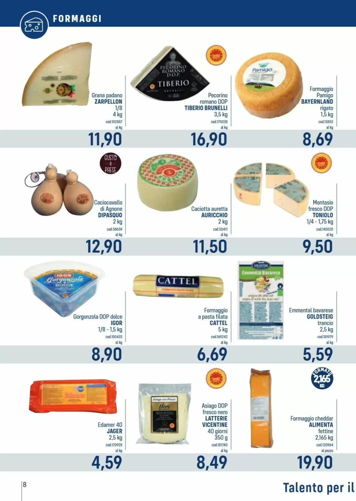 Volantino promozionale Talento Professional Store  valide dal 31/08/2026 - Pagina 8.