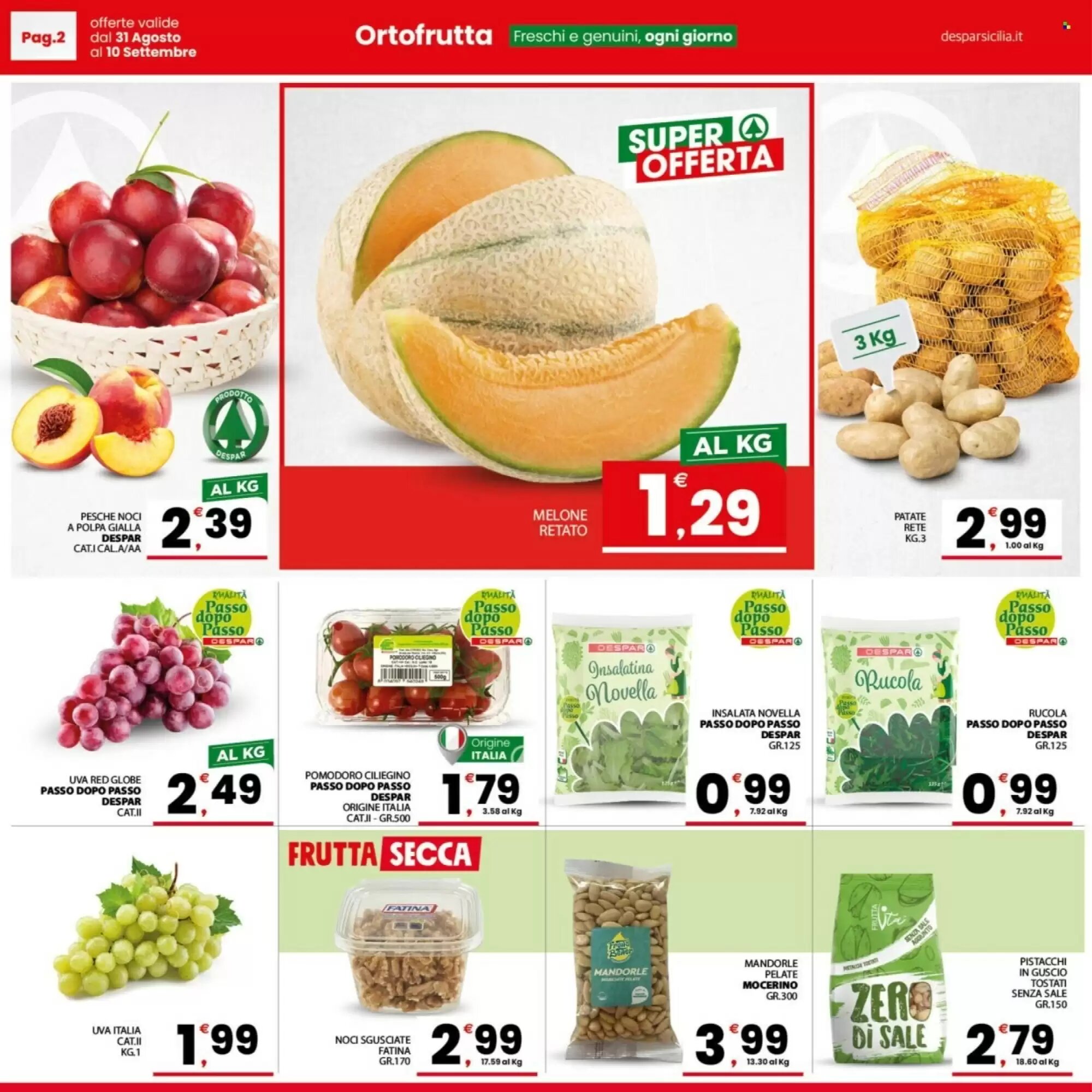 Volantino promozionale Despar Sicilia  valide dal 31/08/2026 - Pagina 2.