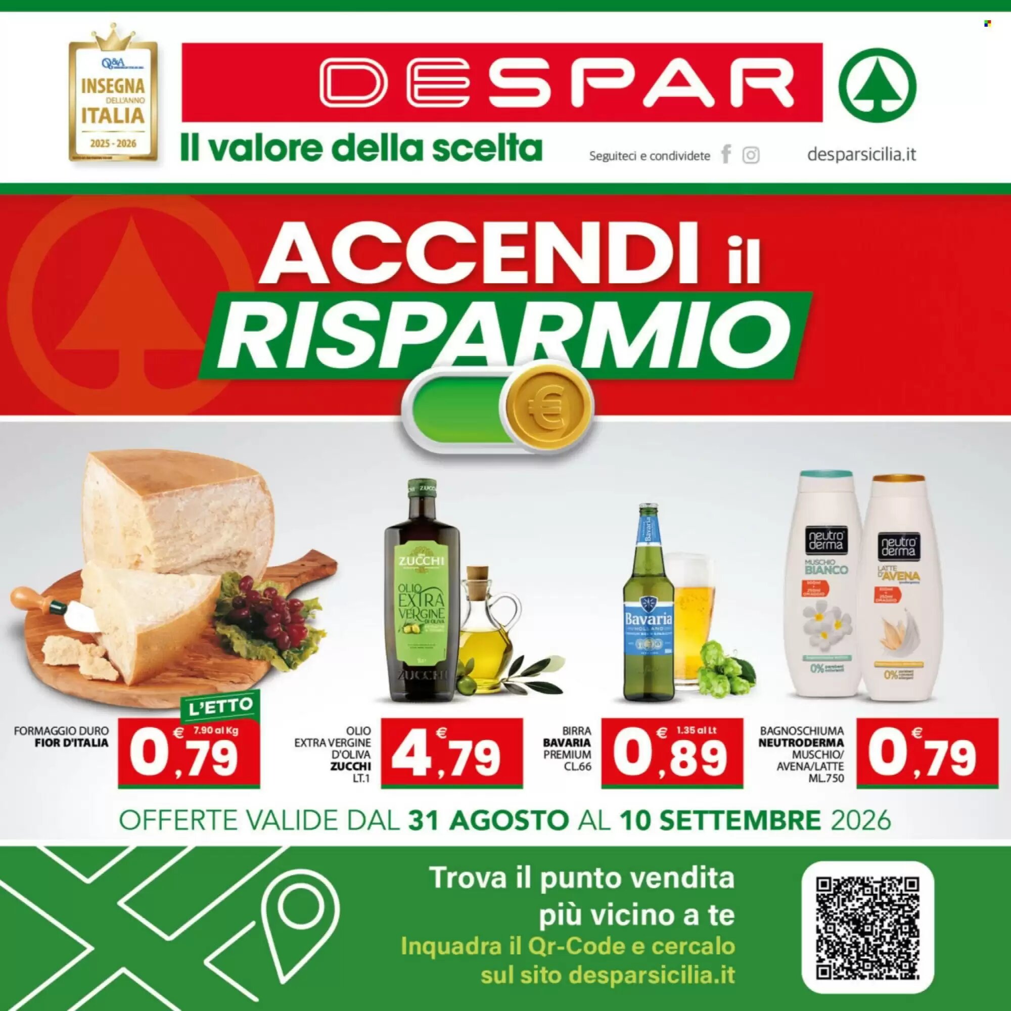 Volantino promozionale Despar Sicilia  valide dal 31/08/2026 - Pagina 20.