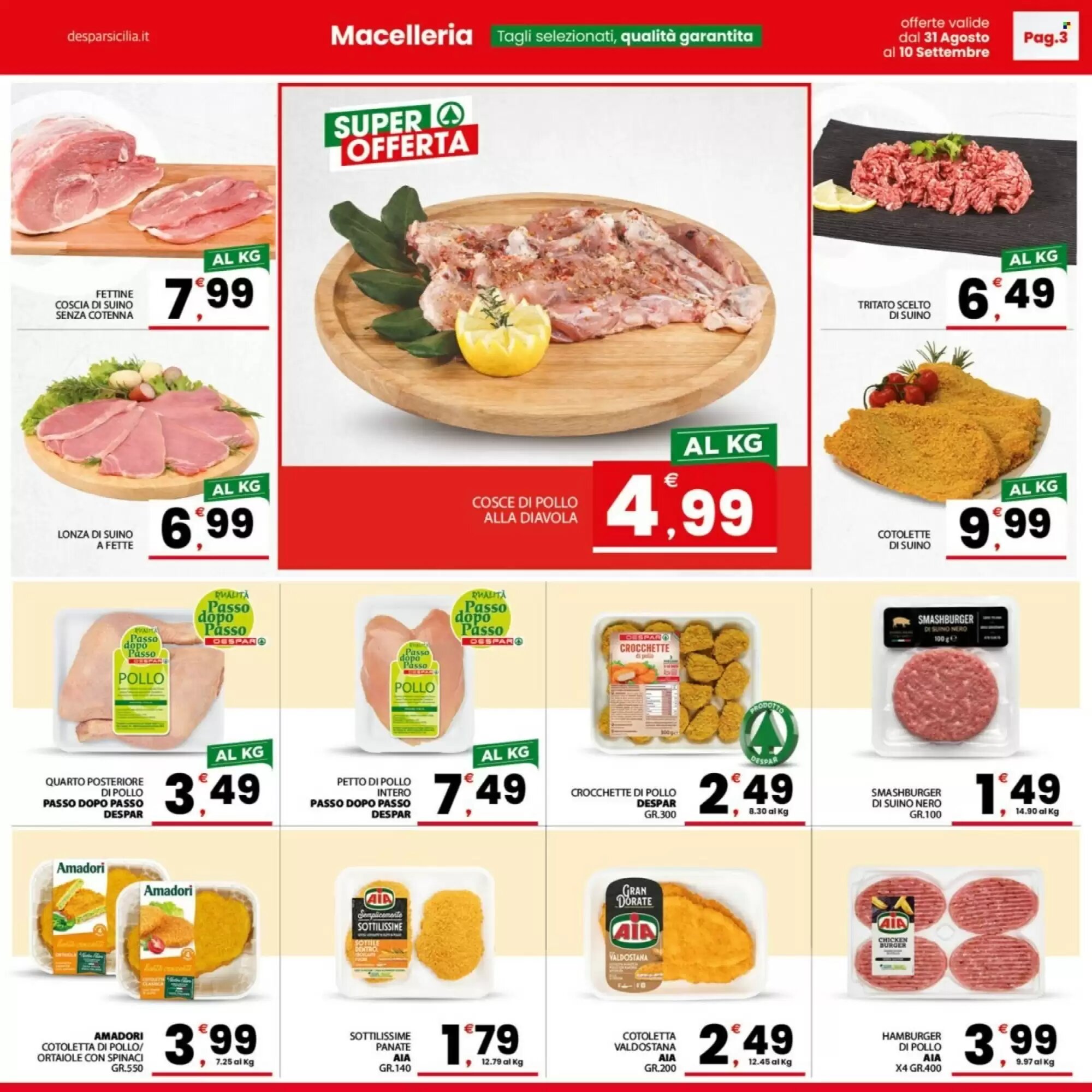 Volantino promozionale Despar Sicilia  valide dal 31/08/2026 - Pagina 3.