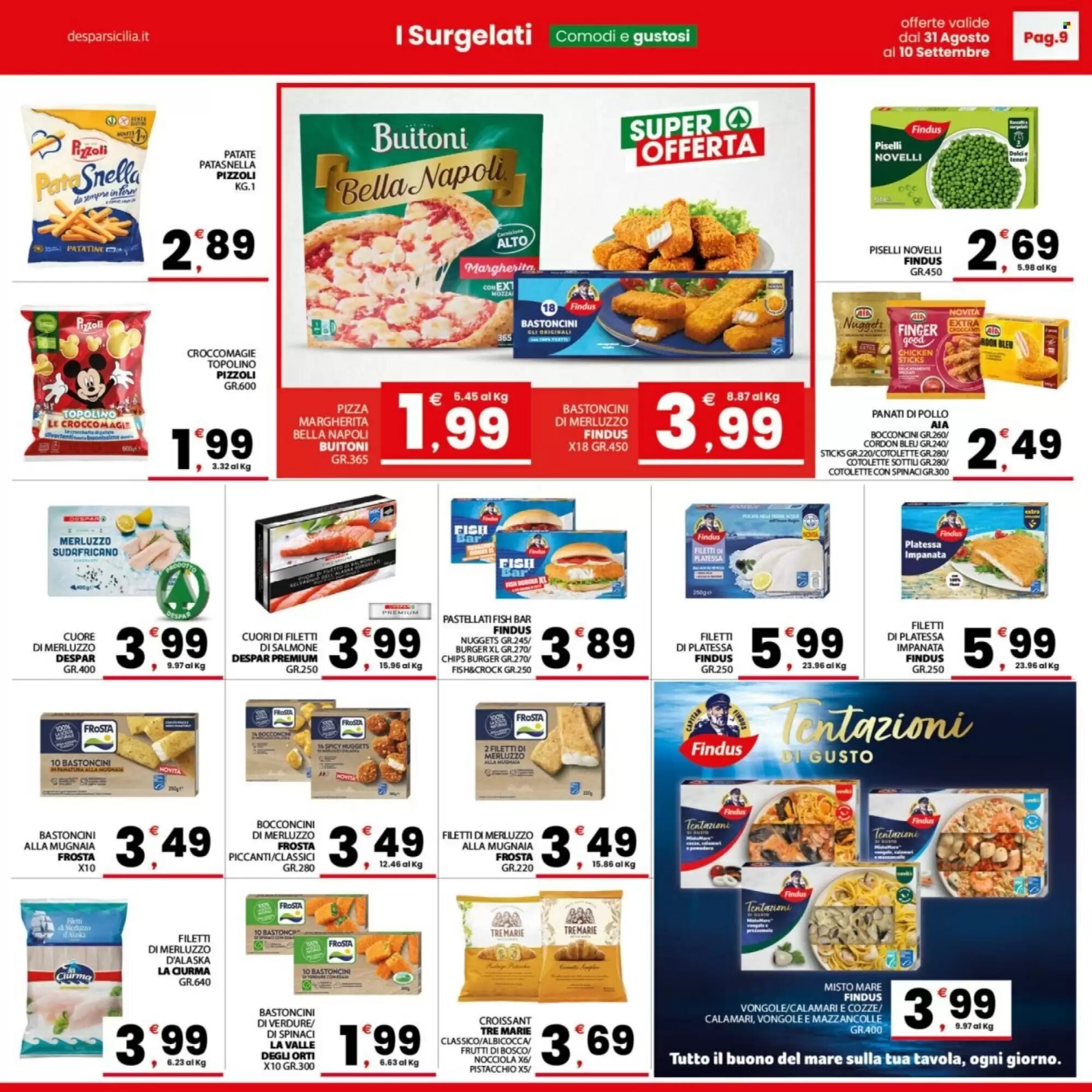 Volantino promozionale Despar Sicilia  valide dal 31/08/2026 - Pagina 9.