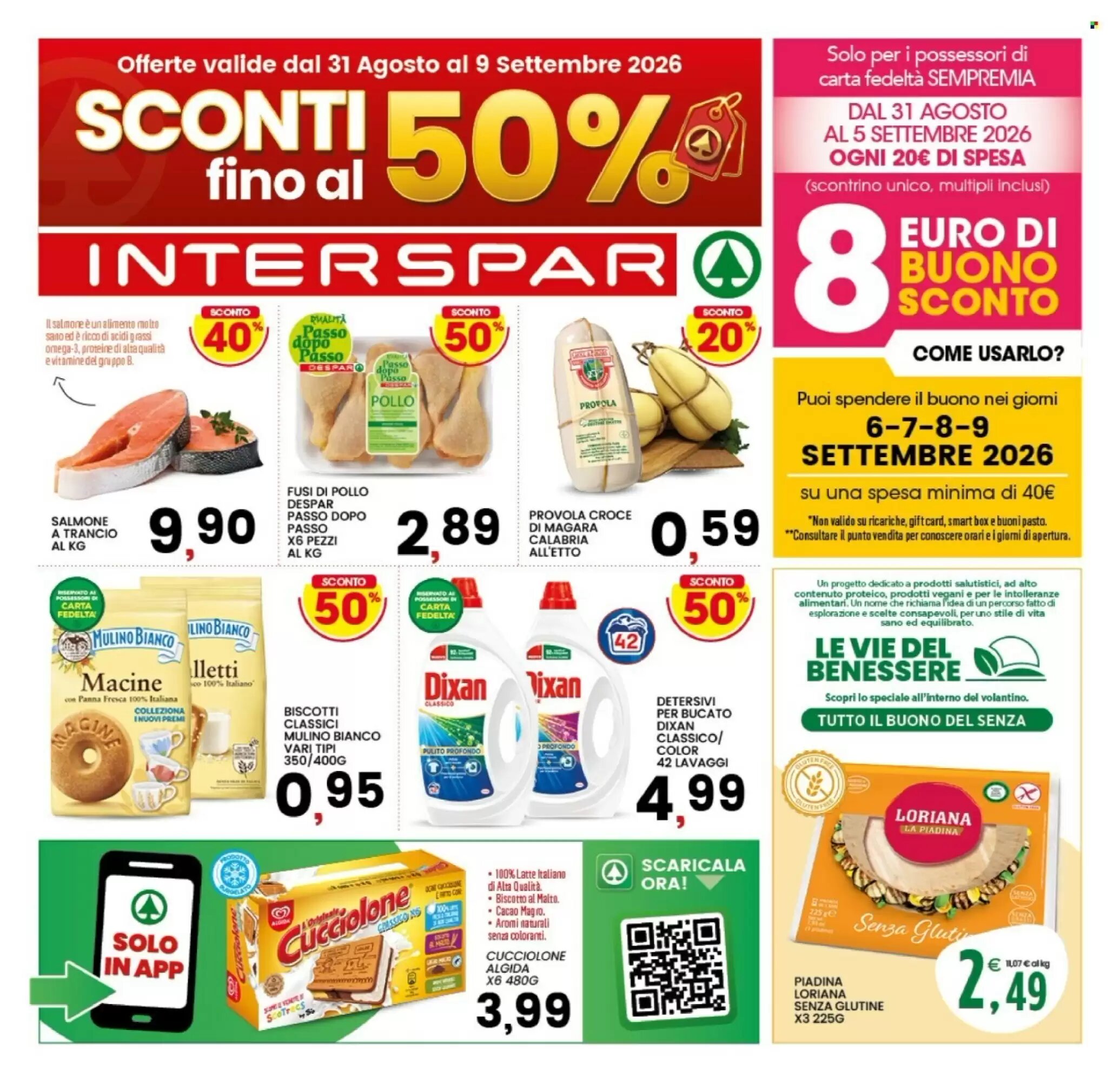 Volantino promozionale Interspar  valide dal 31/08/2026 - Pagina 1.