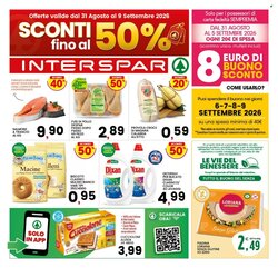 Volantino promozionale Interspar  valide dal 31/08/2026