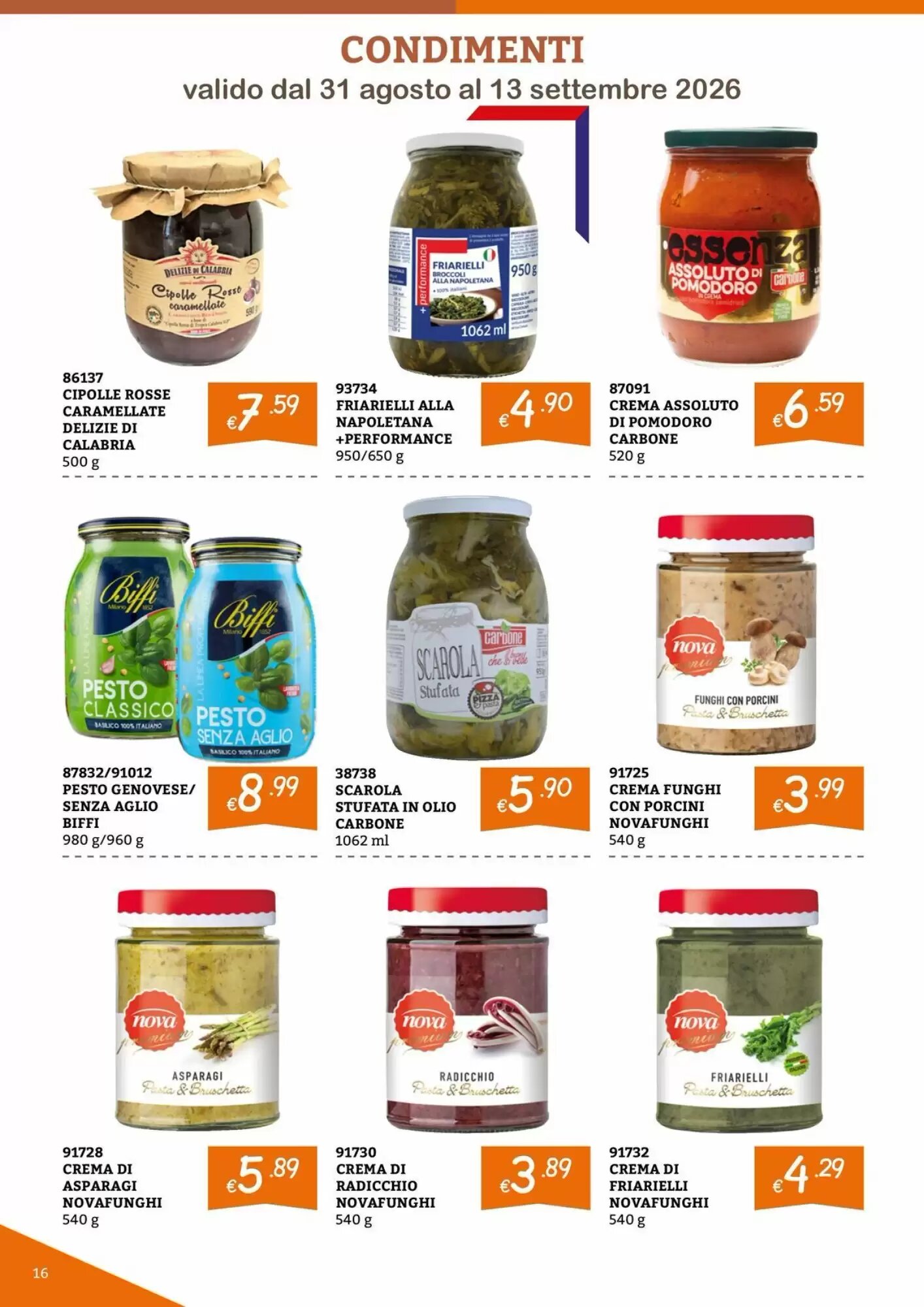 Volantino promozionale Zona  valide dal 31/08/2026 - Pagina 16.