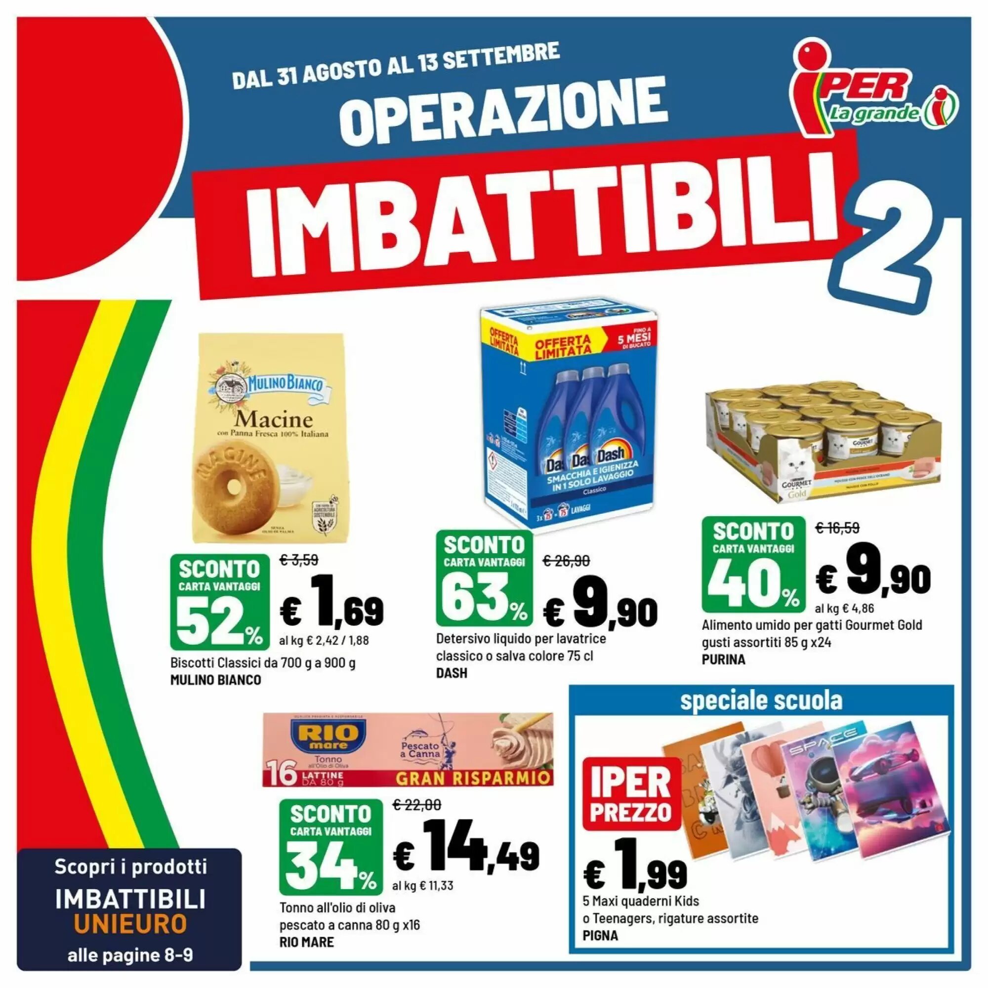 Volantino promozionale Iper La Grande  valide dal 31/08/2026 - Pagina 1.