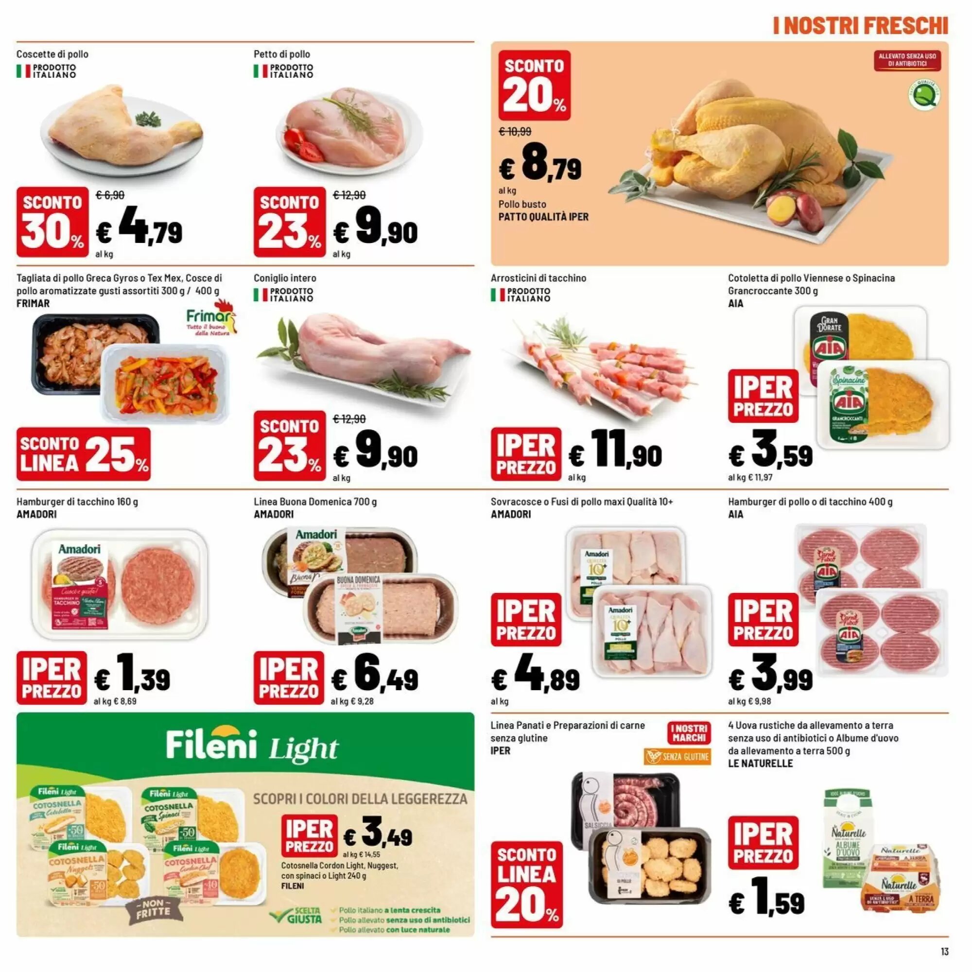 Volantino promozionale Iper La Grande  valide dal 31/08/2026 - Pagina 13.
