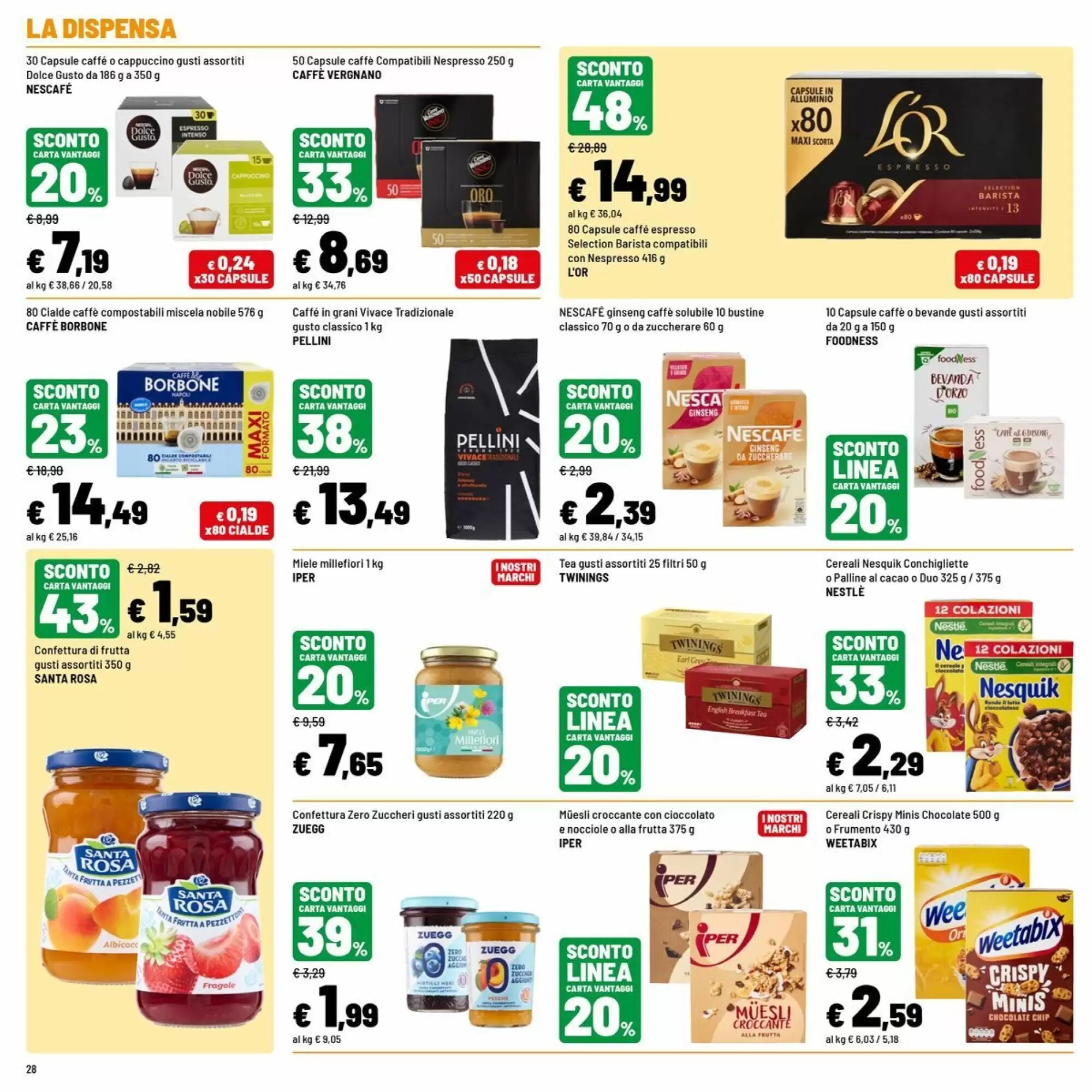 Volantino promozionale Iper La Grande  valide dal 31/08/2026 - Pagina 28.