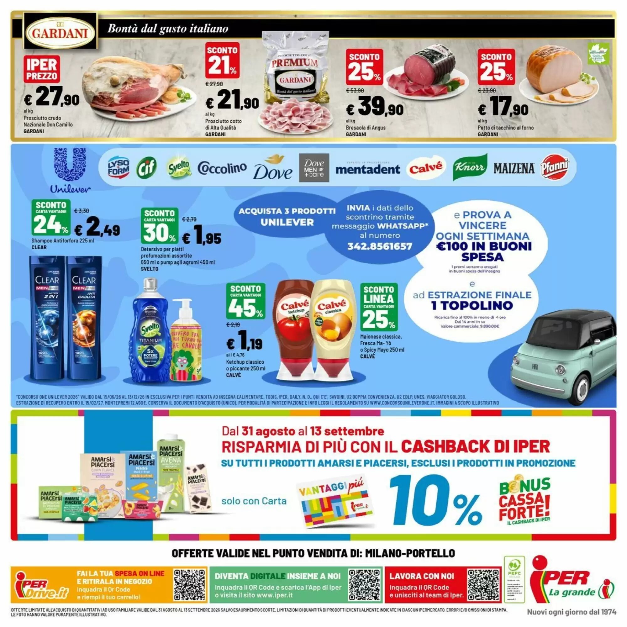 Volantino promozionale Iper La Grande  valide dal 31/08/2026 - Pagina 50.