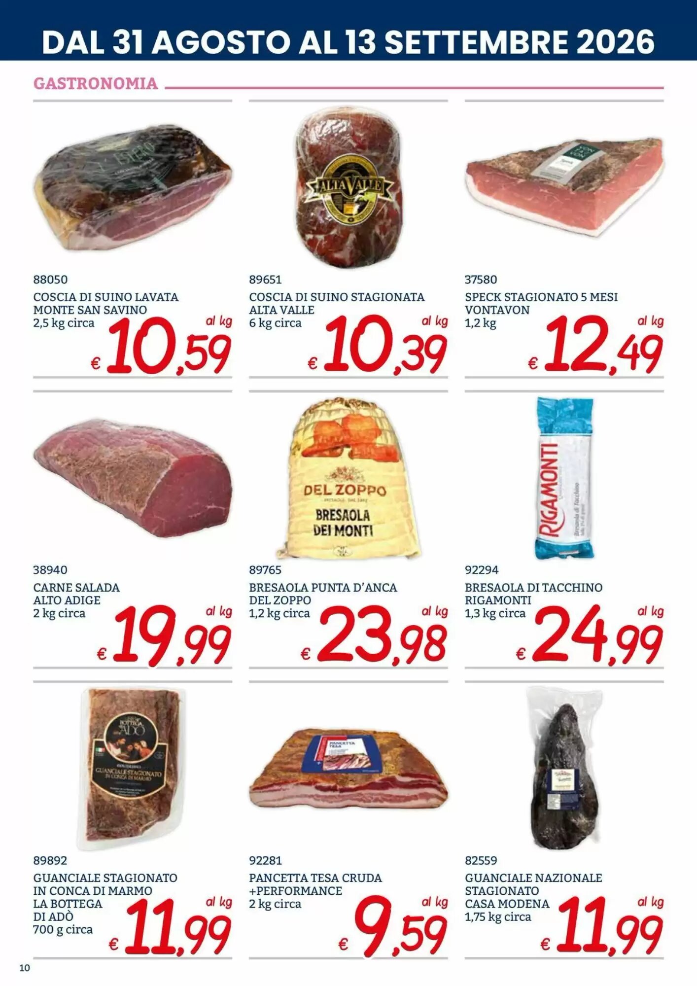 Volantino promozionale Zona  valide dal 31/08/2026 - Pagina 10.