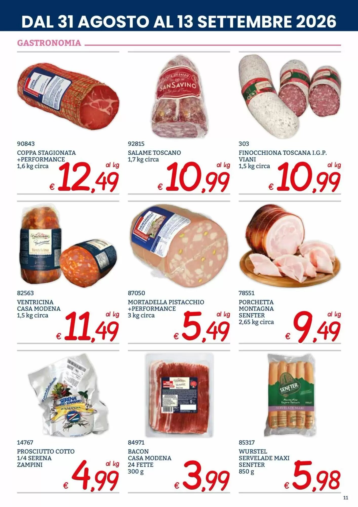 Volantino promozionale Zona  valide dal 31/08/2026 - Pagina 11.
