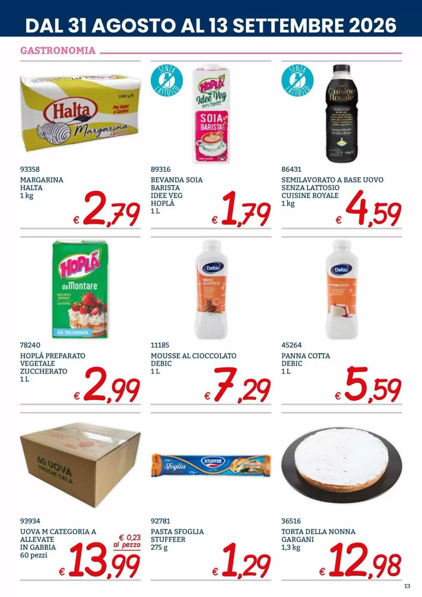 Volantino promozionale Zona  valide dal 31/08/2026 - Pagina 13.