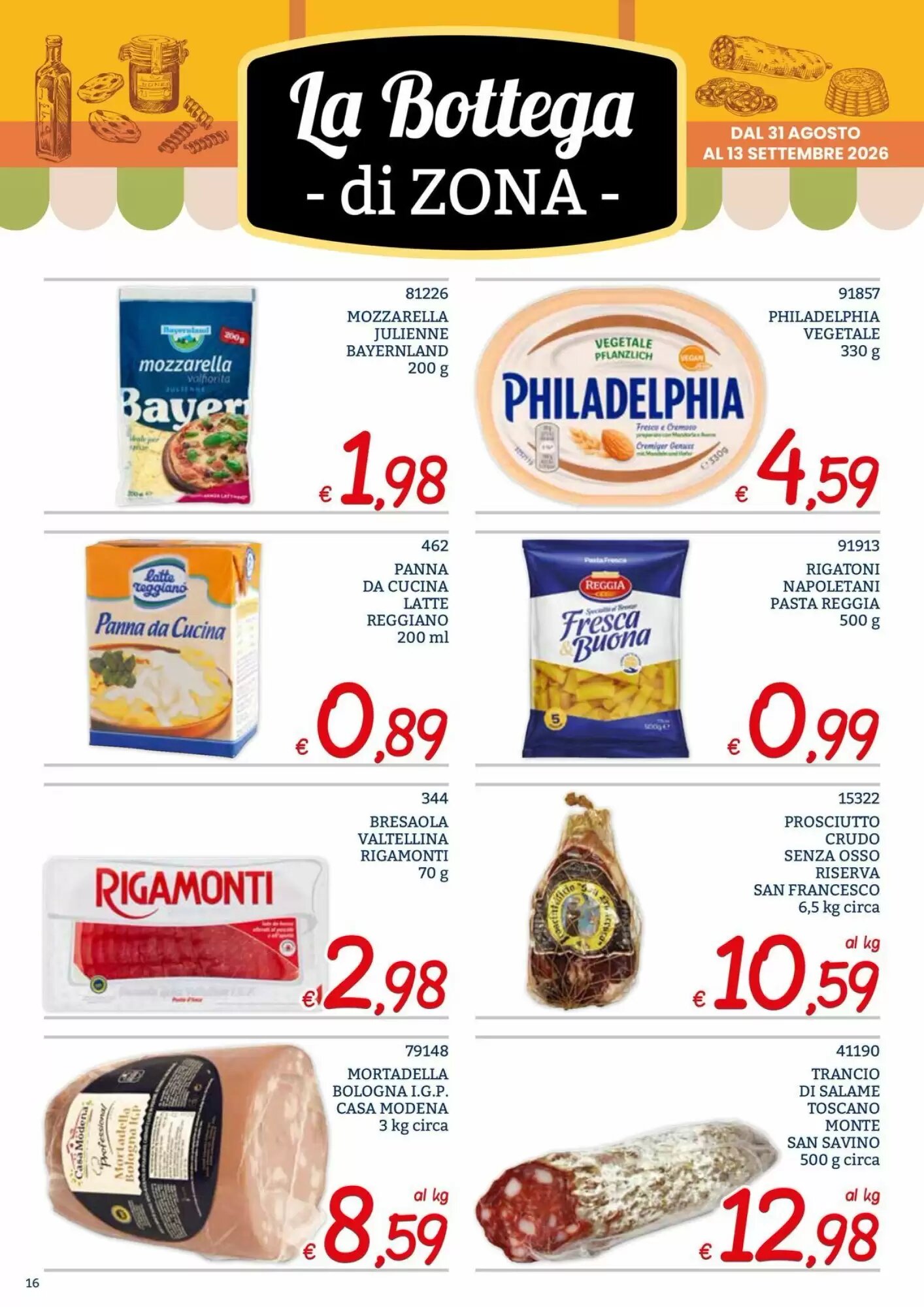 Volantino promozionale Zona  valide dal 31/08/2026 - Pagina 16.