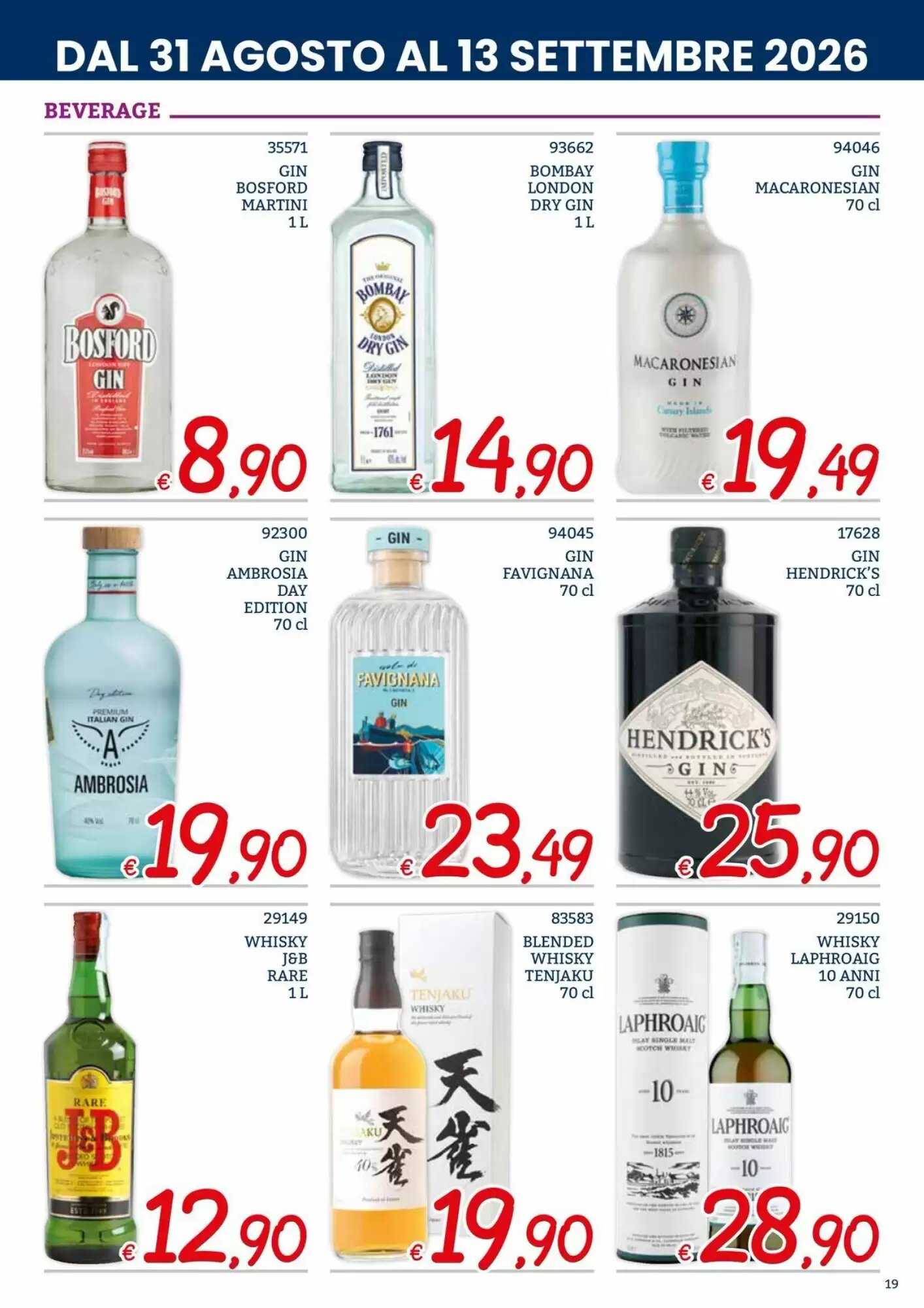 Volantino promozionale Zona  valide dal 31/08/2026 - Pagina 19.