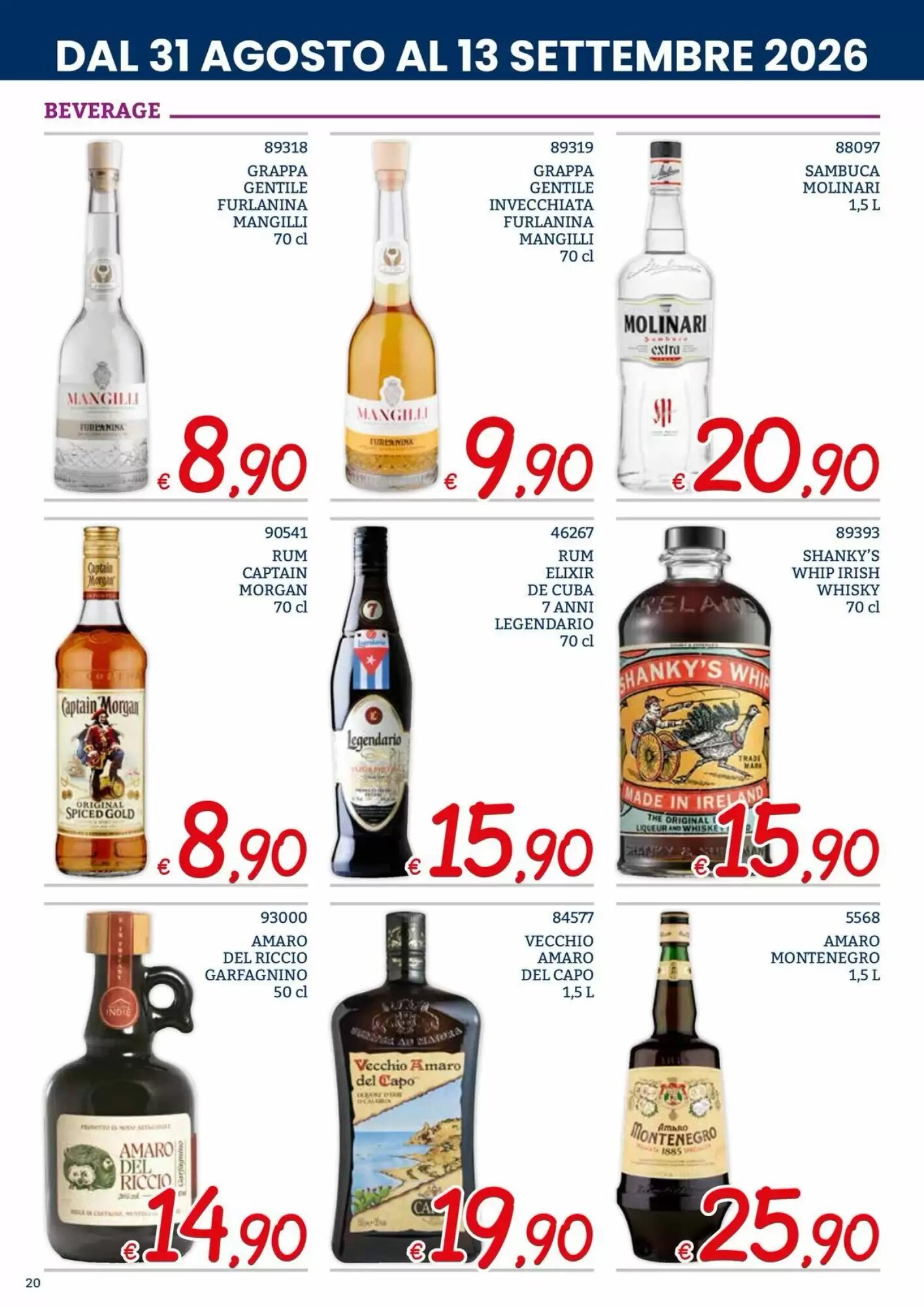 Volantino promozionale Zona  valide dal 31/08/2026 - Pagina 20.