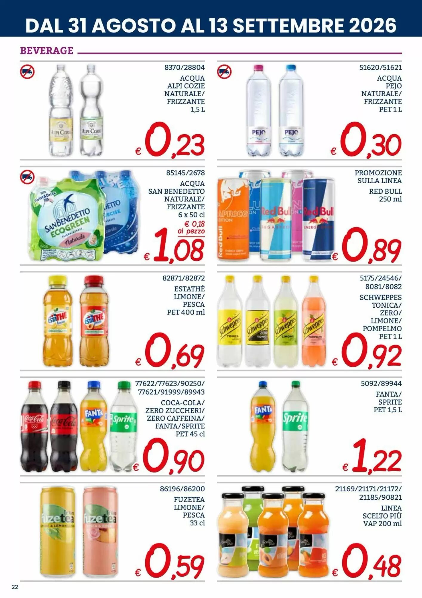 Volantino promozionale Zona  valide dal 31/08/2026 - Pagina 22.