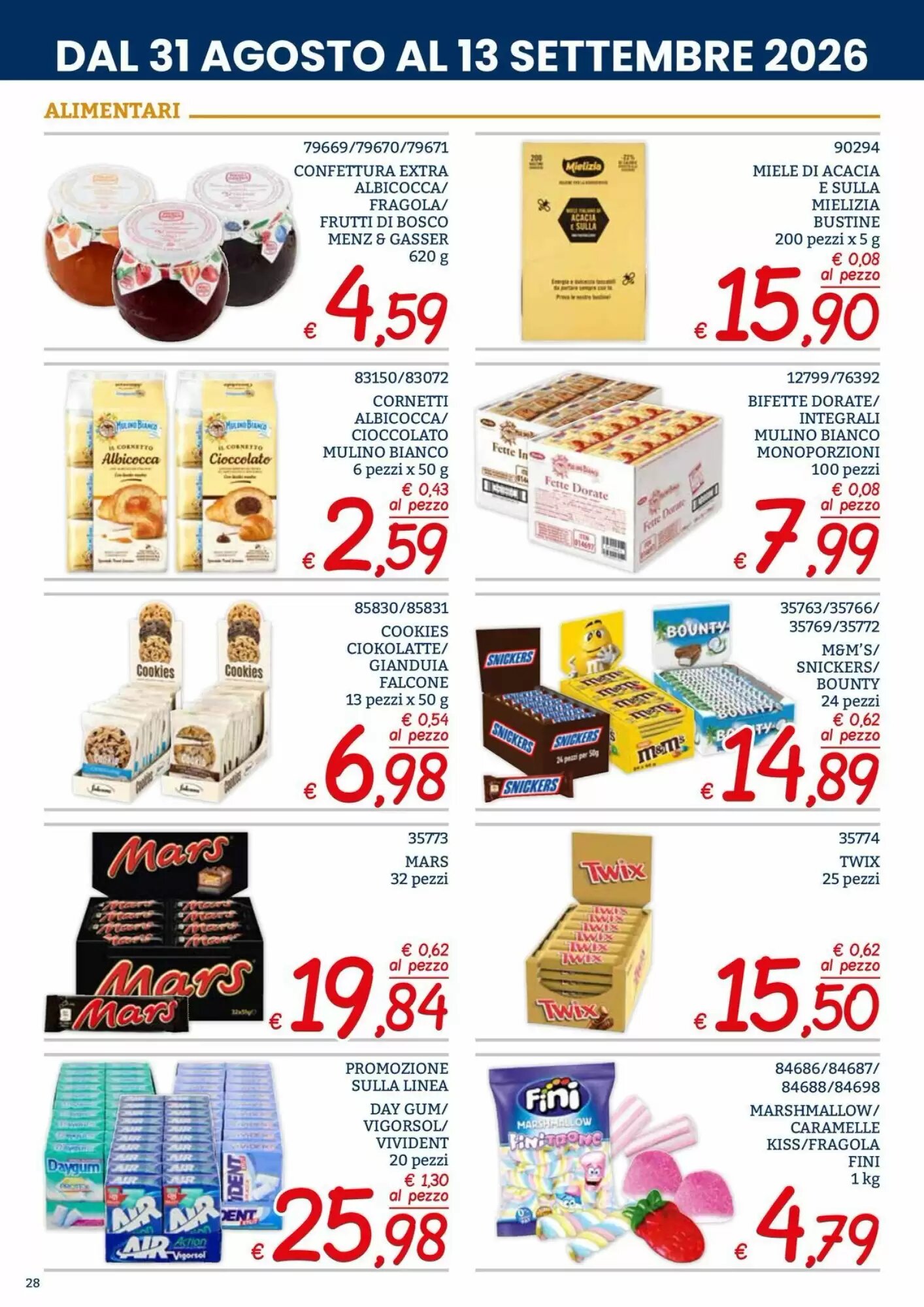 Volantino promozionale Zona  valide dal 31/08/2026 - Pagina 28.
