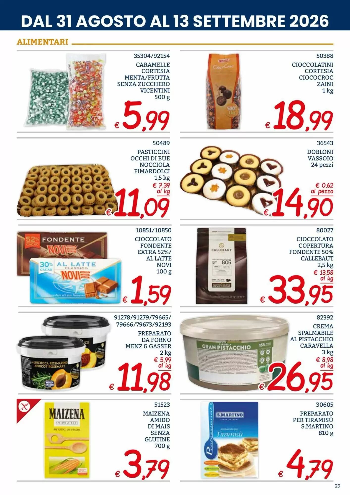 Volantino promozionale Zona  valide dal 31/08/2026 - Pagina 29.