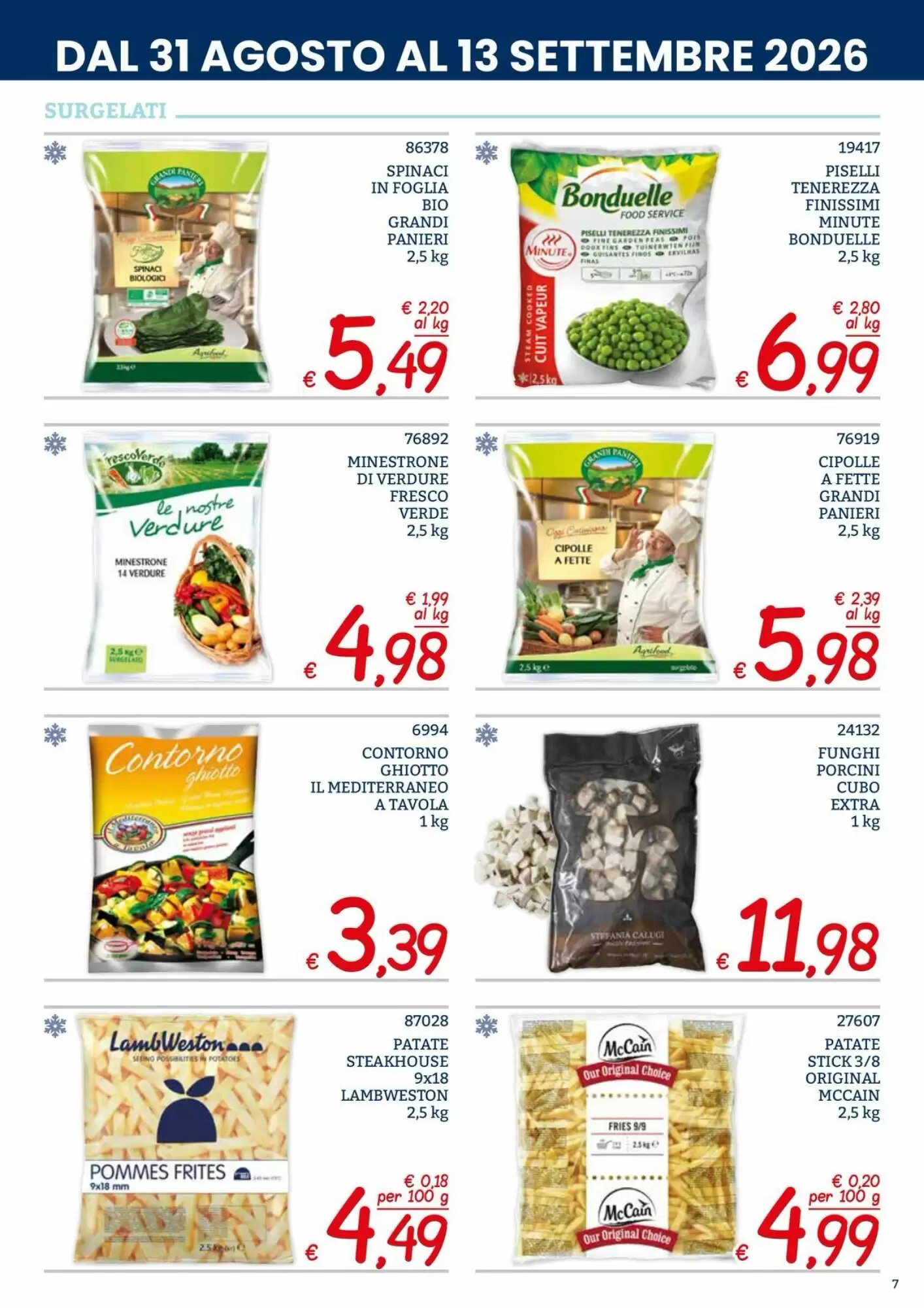 Volantino promozionale Zona  valide dal 31/08/2026 - Pagina 7.