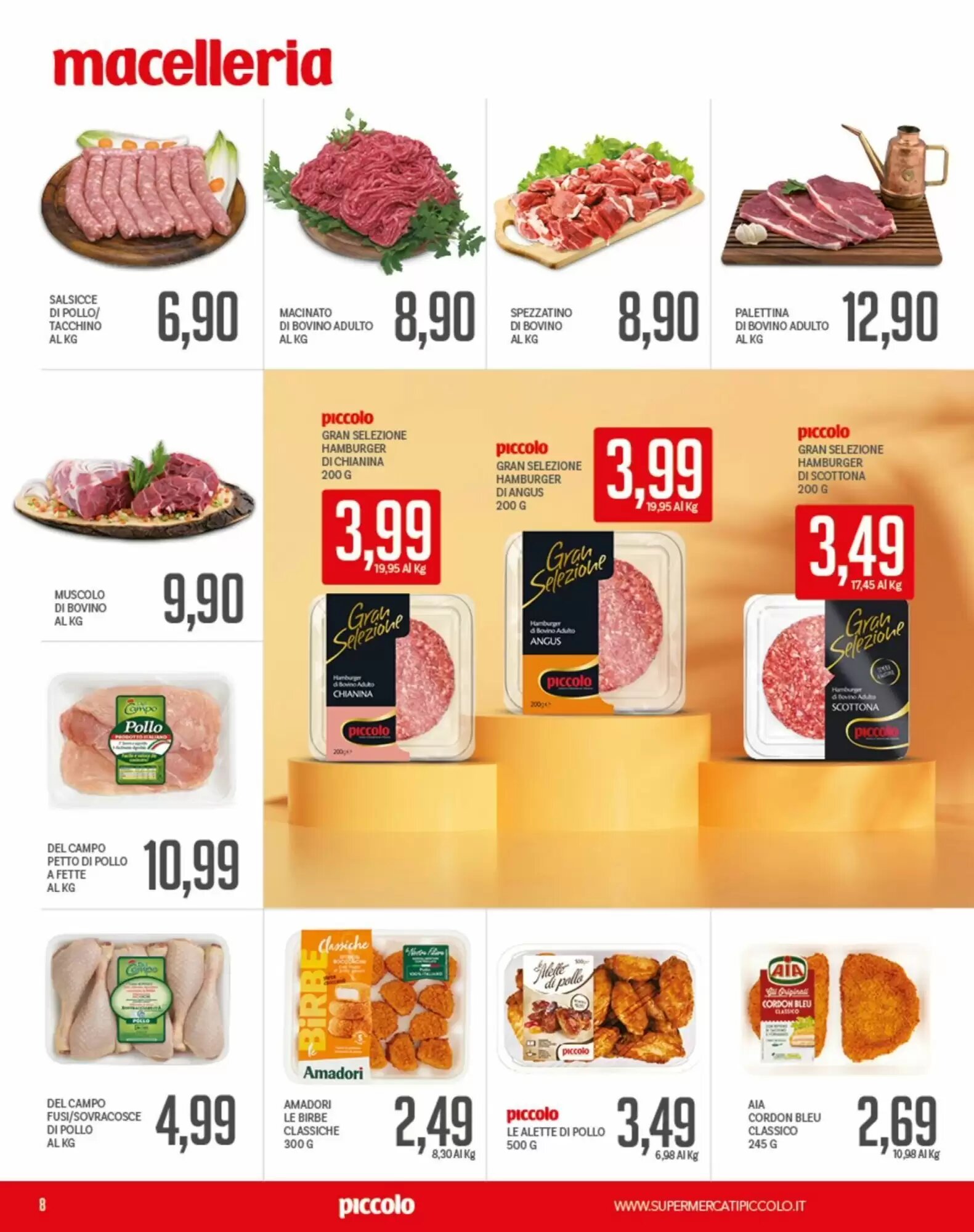Volantino promozionale Supermercati Piccolo  valide dal 31/08/2026 - Pagina 8.