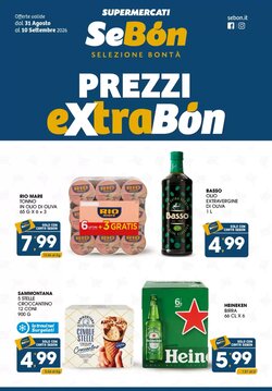 Volantino promozionale SeBón Supermercati  valide dal 31/08/2026
