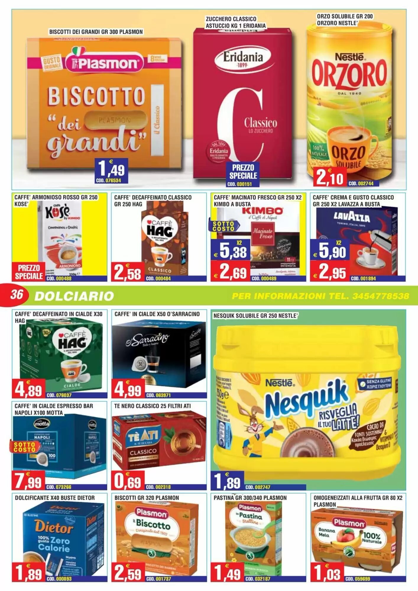 Volantino promozionale Immenso Cash  valide dal 31/08/2026 - Pagina 36.