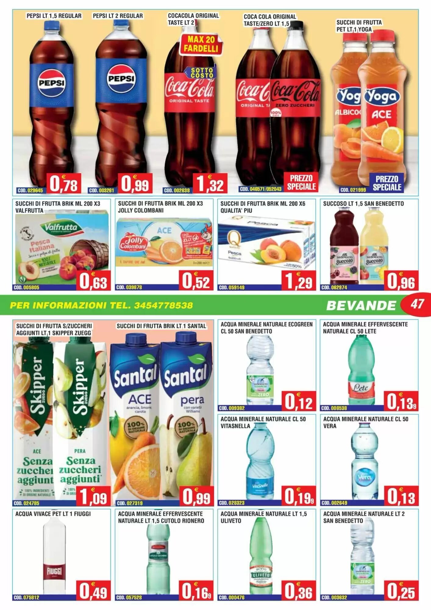 Volantino promozionale Immenso Cash  valide dal 31/08/2026 - Pagina 47.