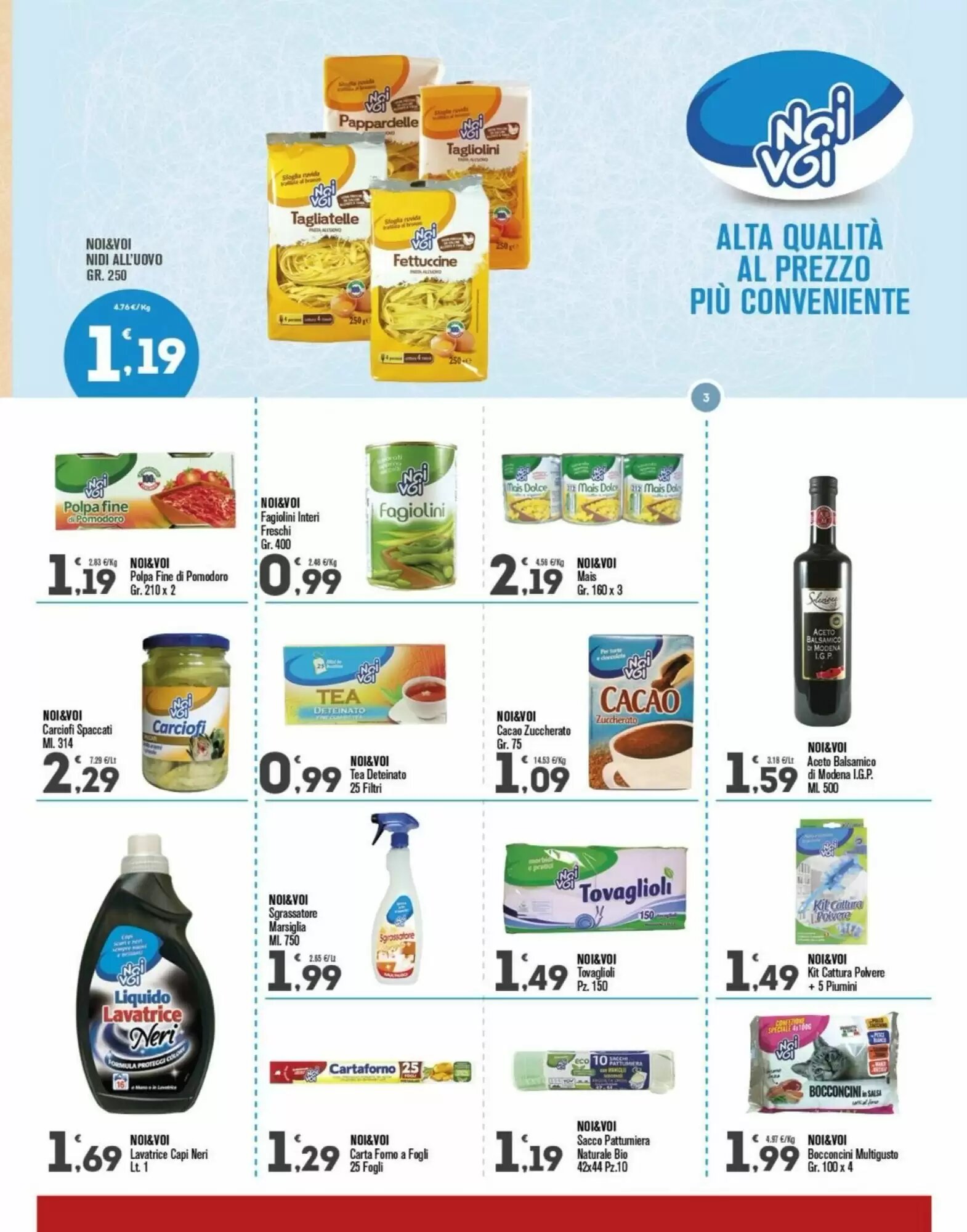 Volantino promozionale Punto é market  valide dal 31/08/2026 - Pagina 3.