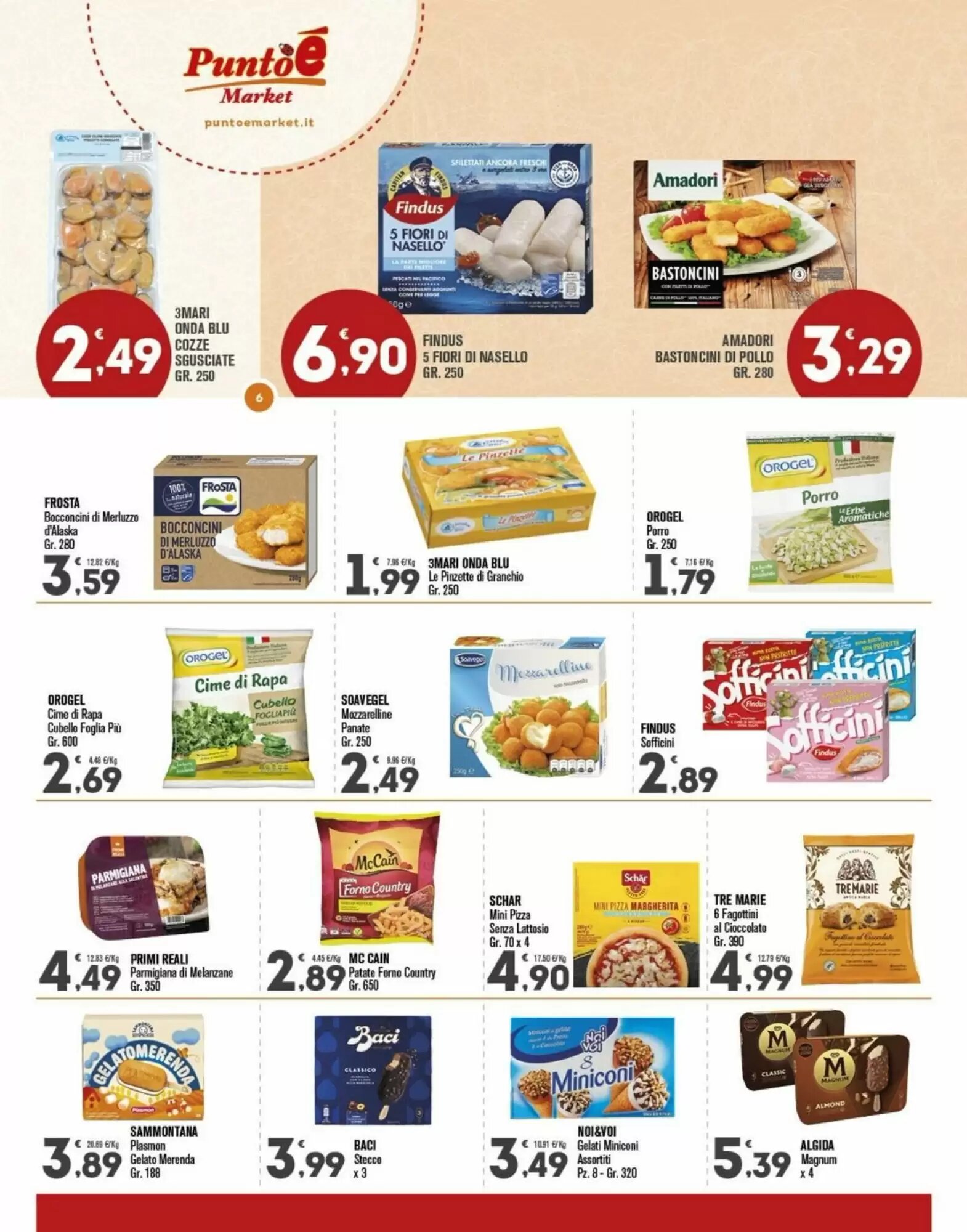 Volantino promozionale Punto é market  valide dal 31/08/2026 - Pagina 6.