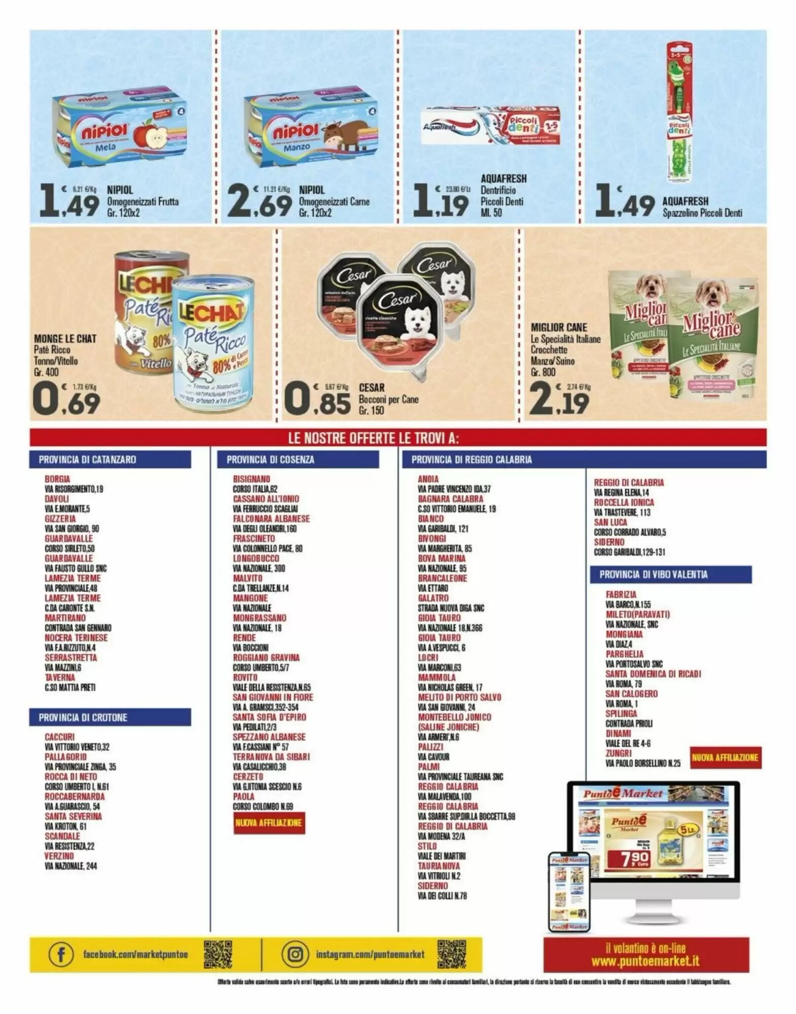 Volantino promozionale Punto é market  valide dal 31/08/2026 - Pagina 8.