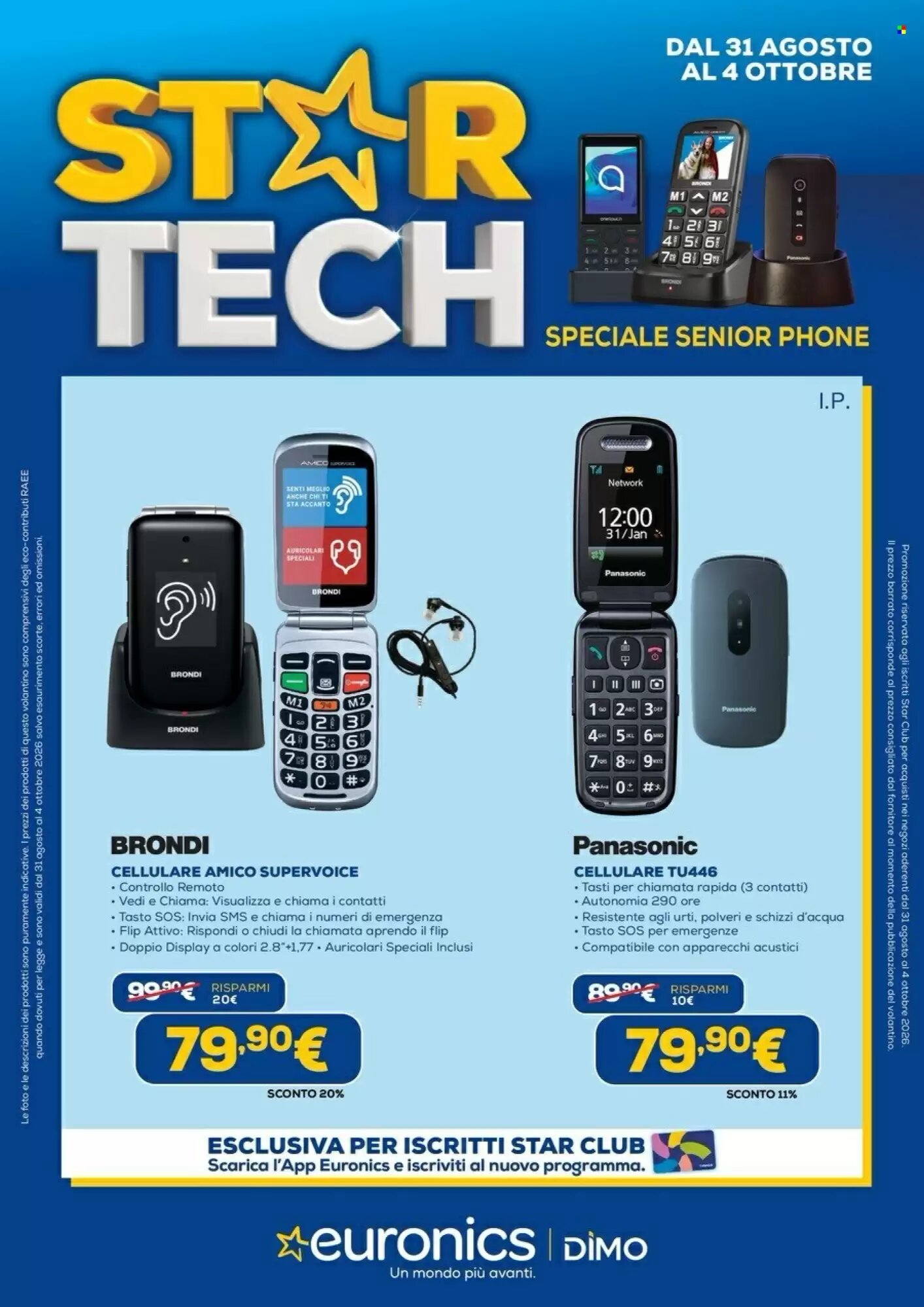 Volantino promozionale DIMOStore  valide dal 31/08/2026 - Pagina 1.