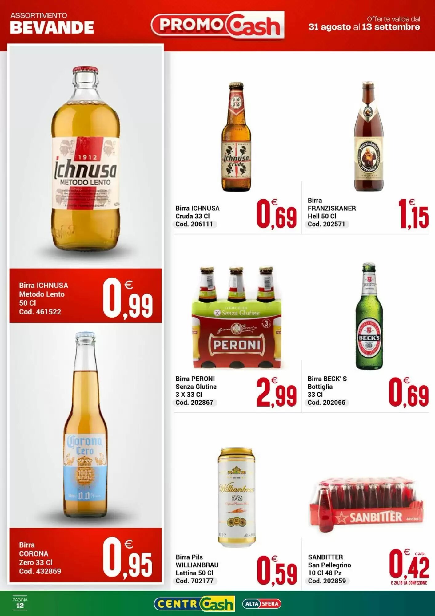 Volantino promozionale Centro Cash  valide dal 31/08/2026 - Pagina 12.